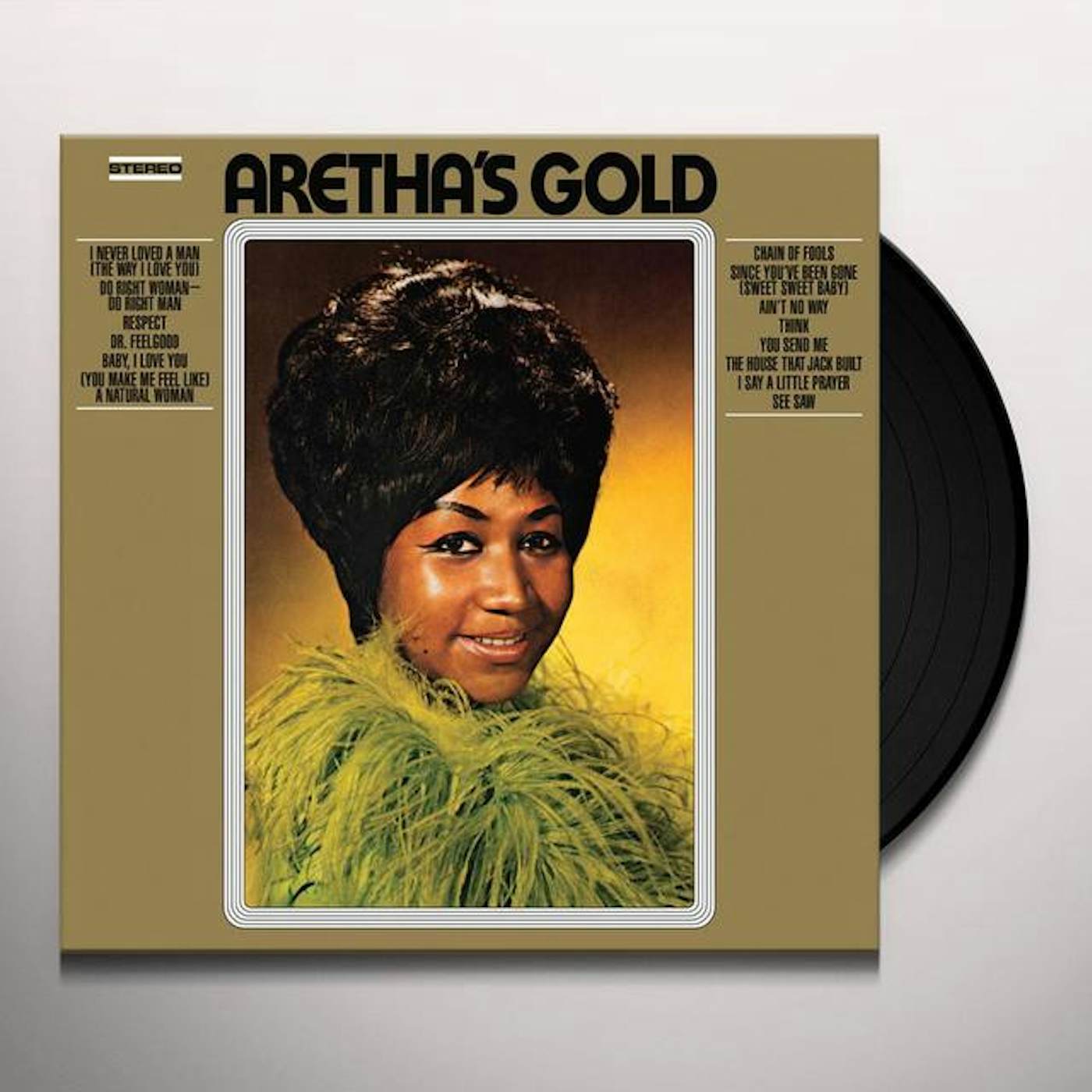 Aretha Franklin Aretha's Gold Vinyl Record