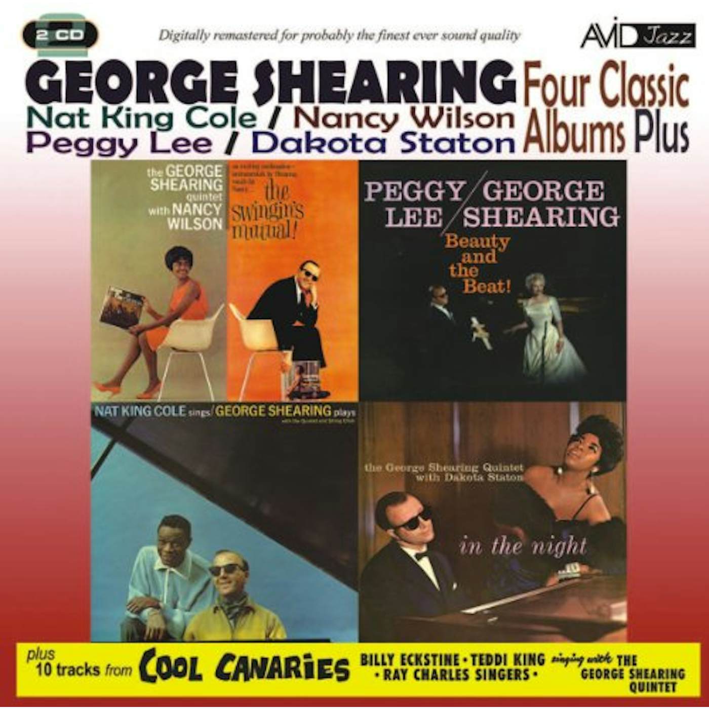 George Shearing COLE SINGS: SHEARING PLAYS / SWINGIN'S MUTUAL CD