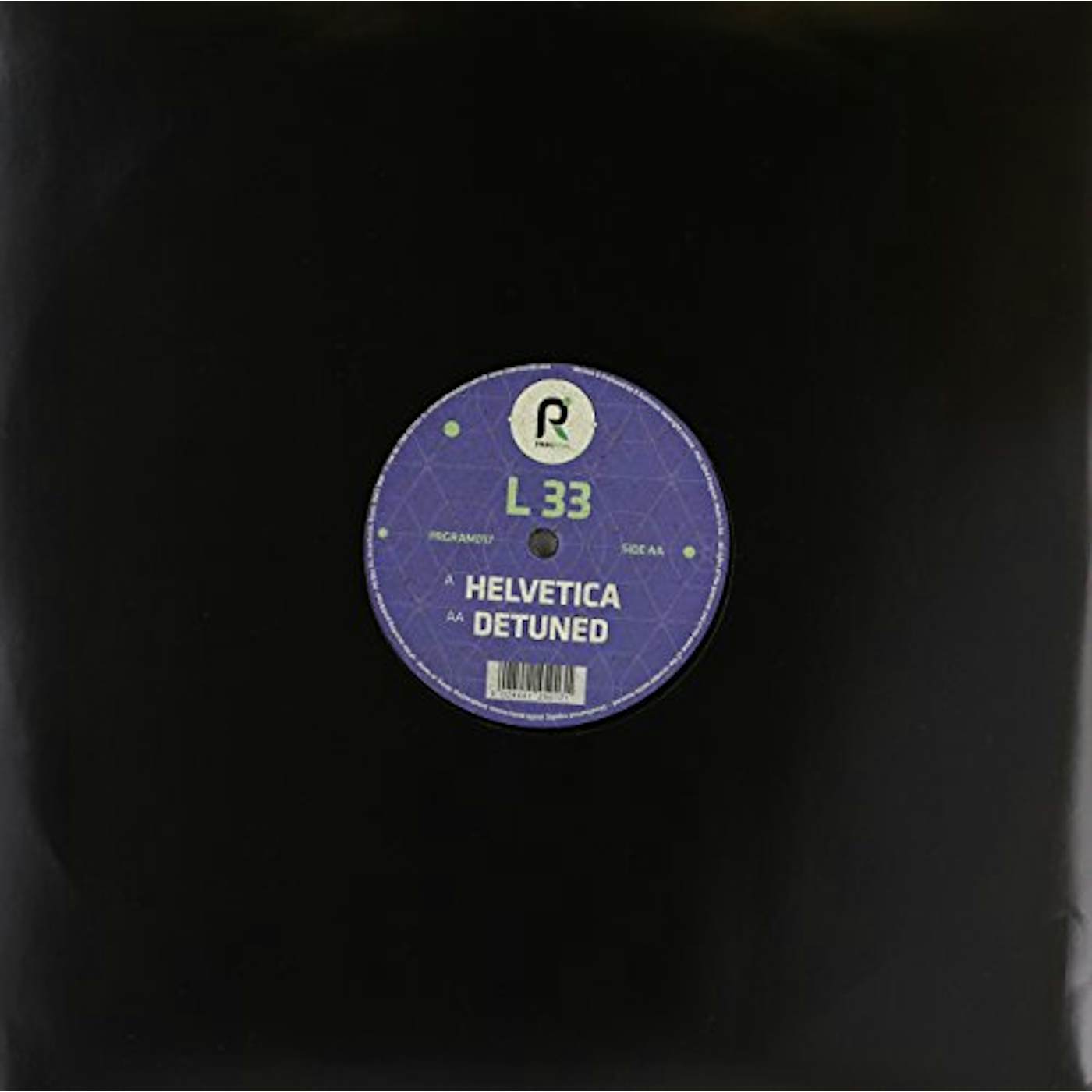 L 33 HELVETICA/DETUNED Vinyl Record