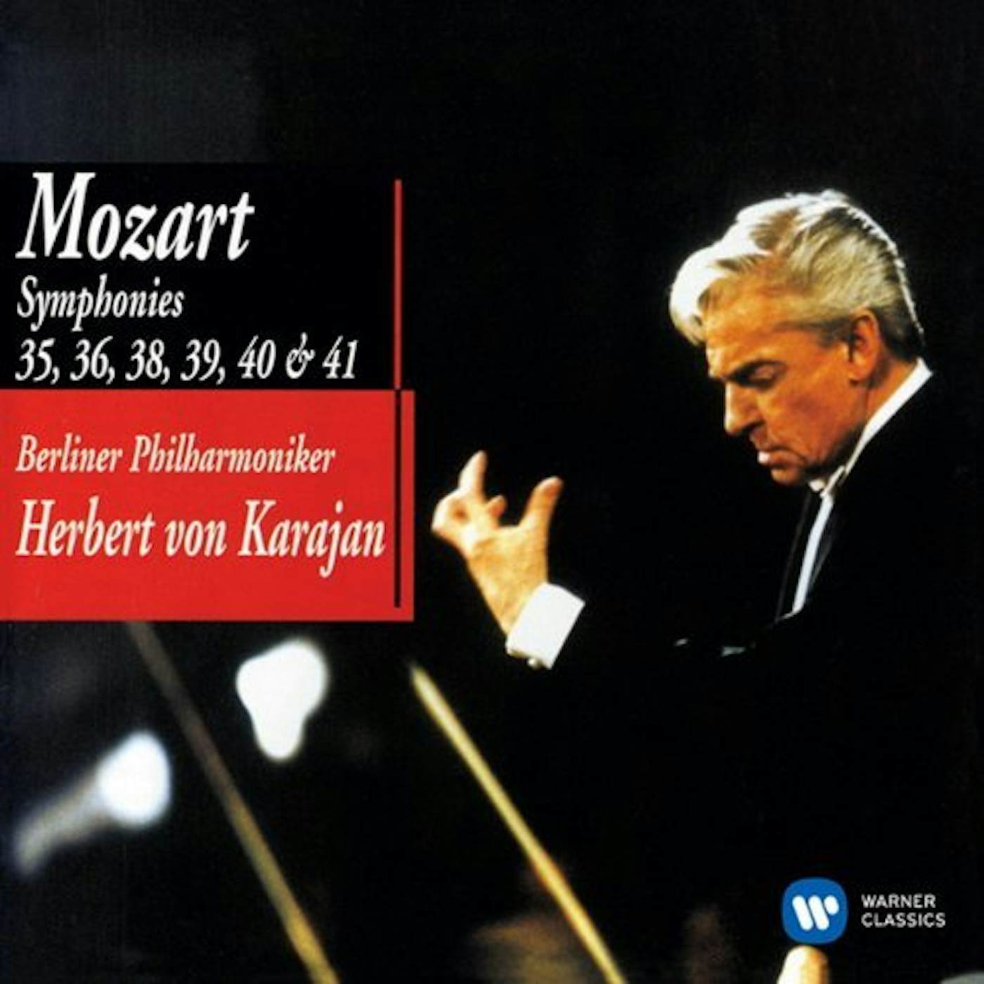 Herbert von Karajan MOZART SYMPHONIES 35 36 38 39 40 & 41 CD