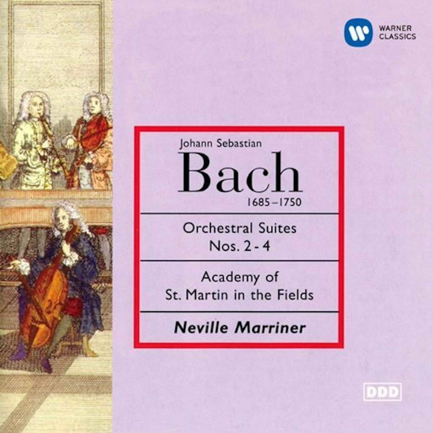 Neville Marriner BACH: SUITES NOS 2-4 CD
