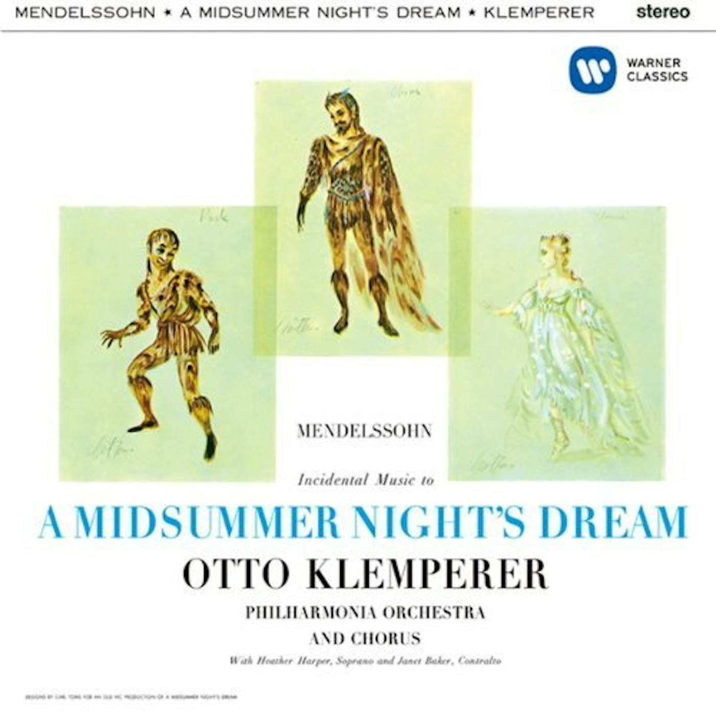 Otto Klemperer MENDELSSOHN: A MIDSUMMER NIGHT'S DREAM CD