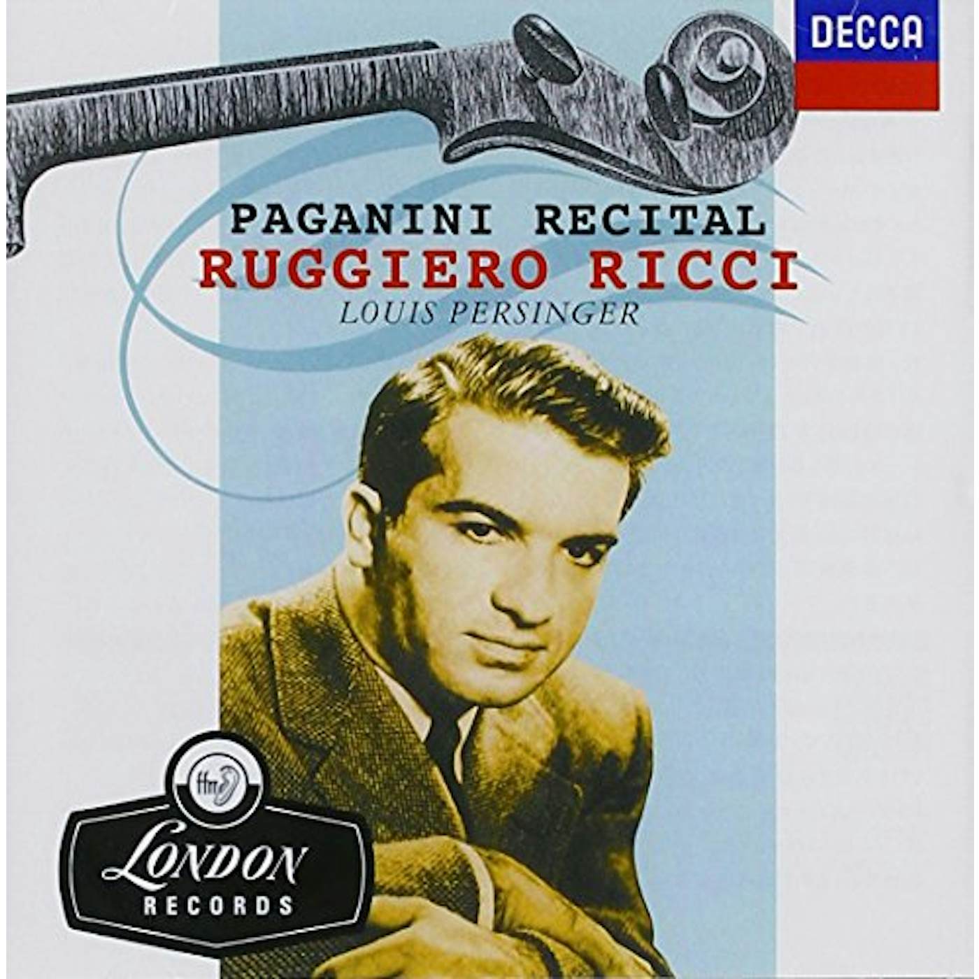 Ruggiero Ricci PAGANINI RECITAL CD