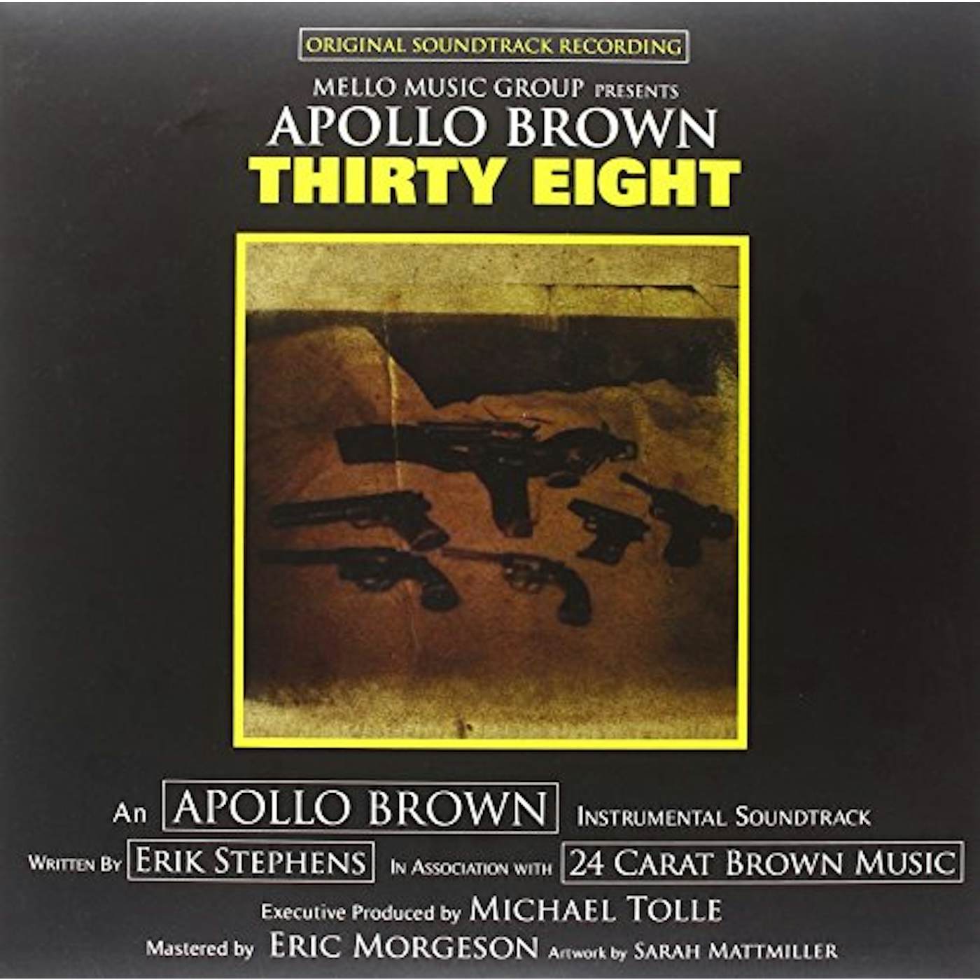 Apollo Brown Thirty Eight Vinyl Record