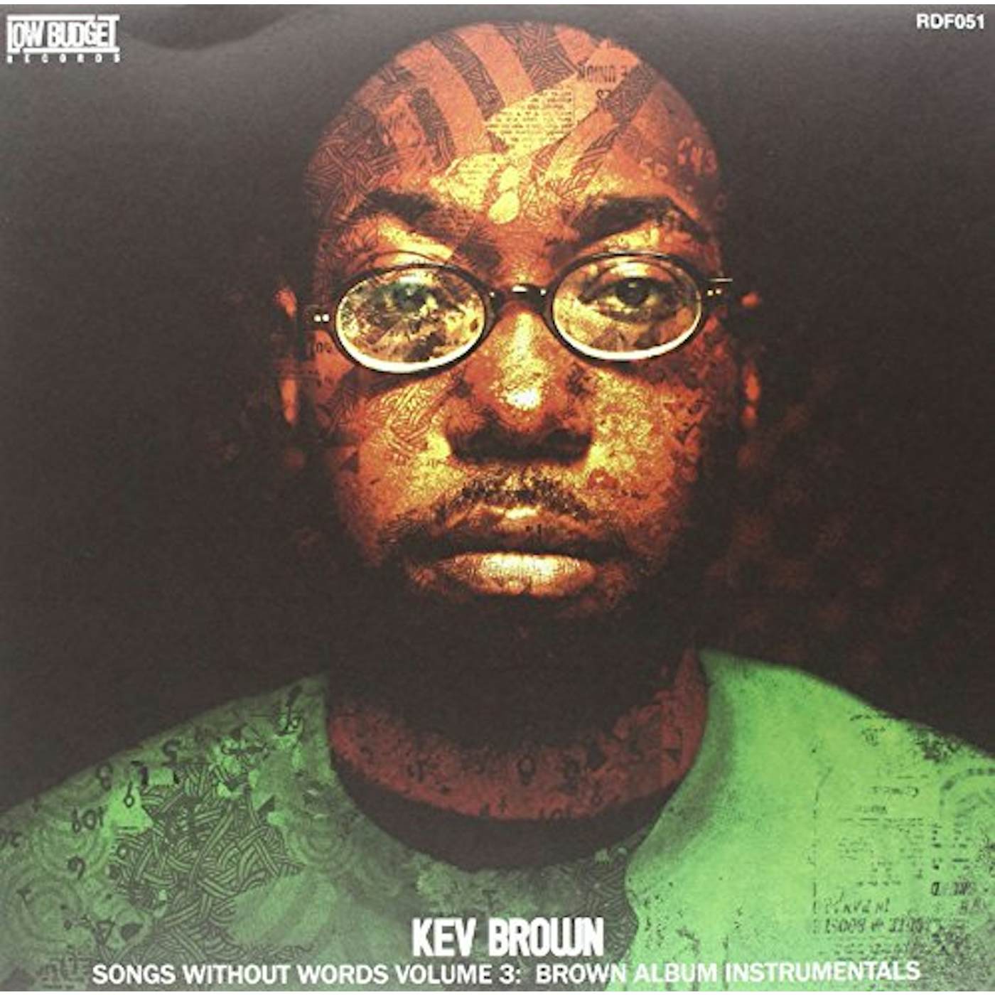 Kev Brown SONGS WITHOUT WORDS 3: BROWN ALBUM INSTRUMENTALS Vinyl Record