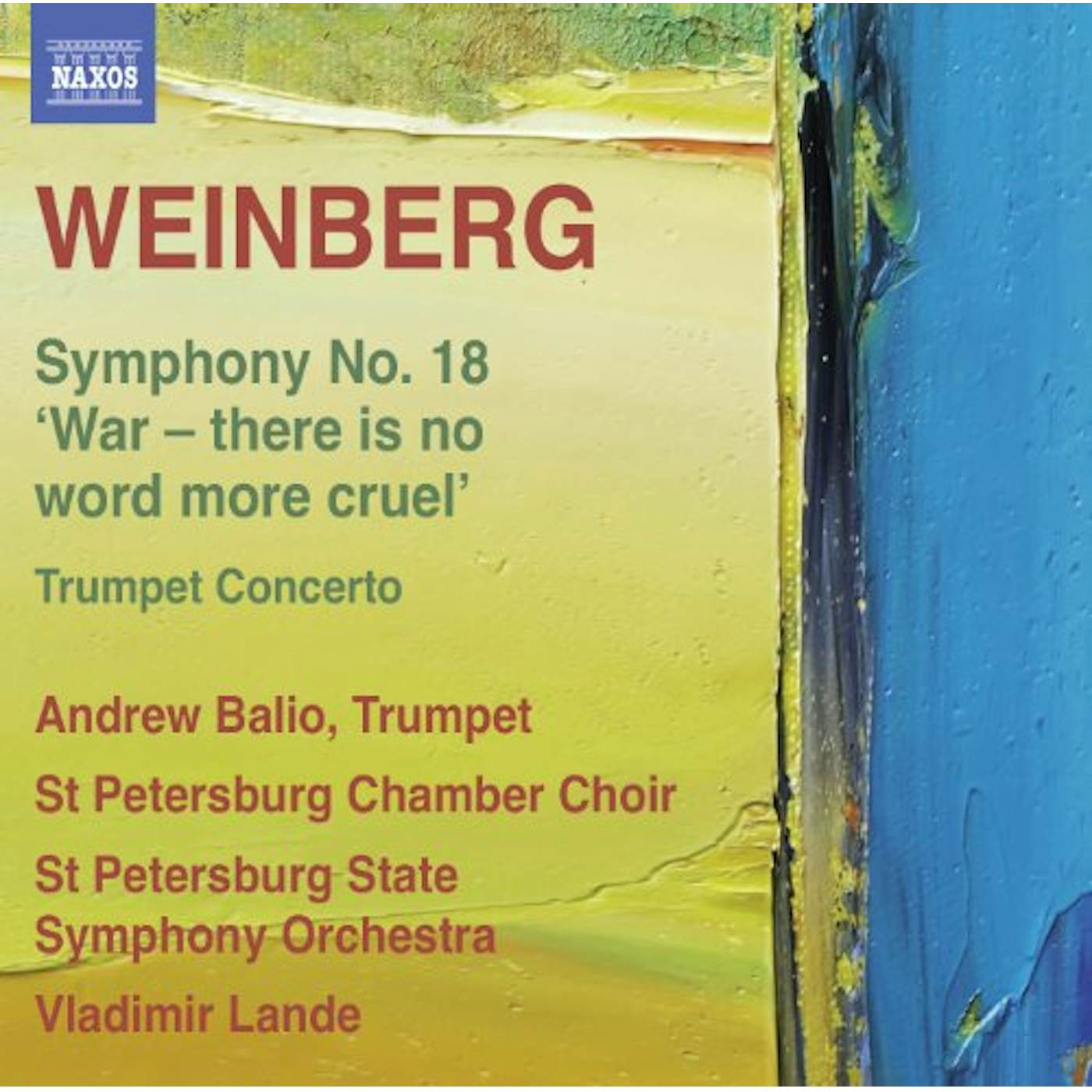 Weinberg SYM 18 CD