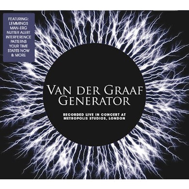 Van Der Graaf Generator LIVE AT METROPOLIS STUDIO Vinyl Record