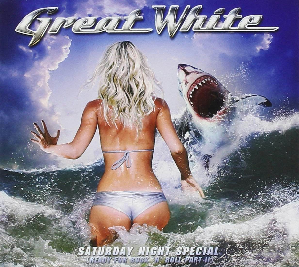 Saturday special. Группа great White. Great White 1984 great White. Группа great White альбомы. Great White обложки альбомов.