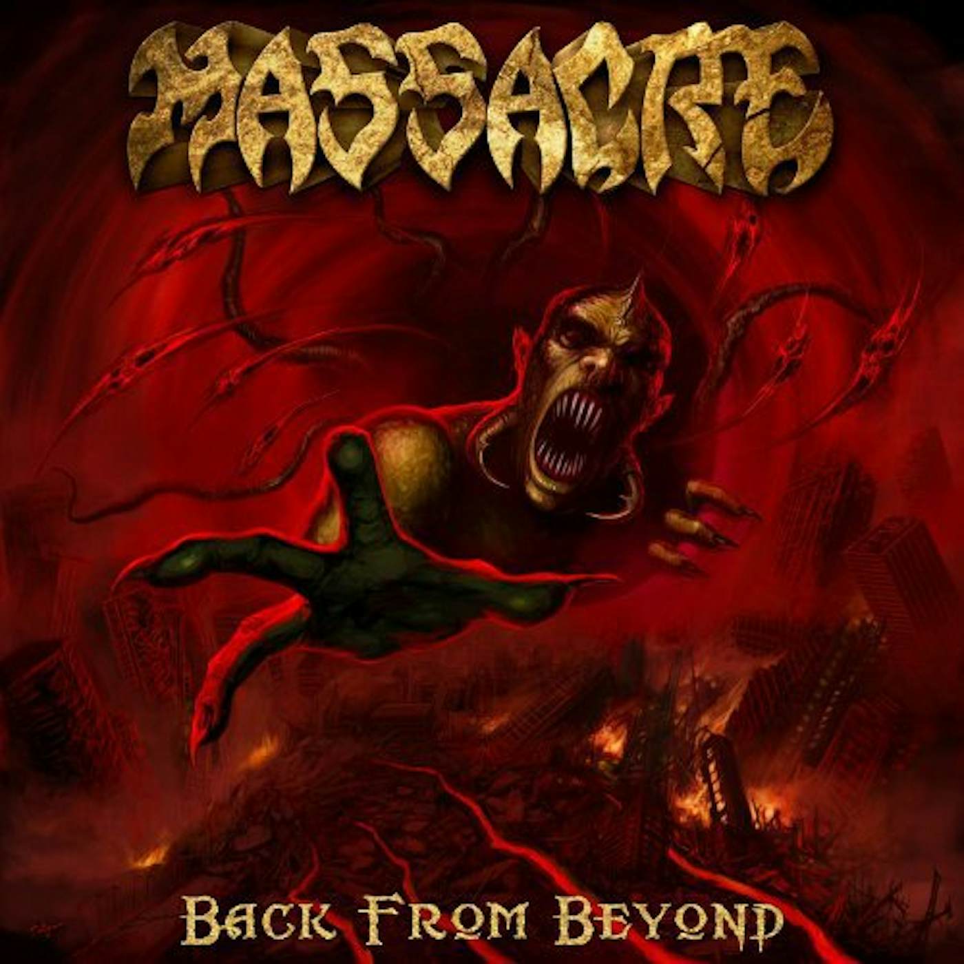Massacre Back From Beyond Vinyl Record