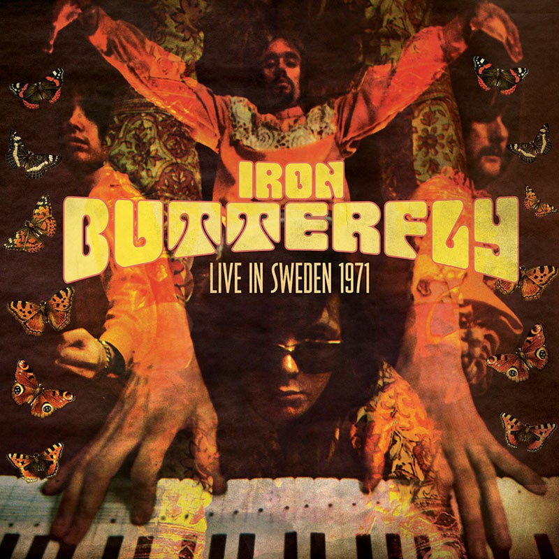 Iron Butterfly LIVE IN SWEDEN 1971 Vinyl Record