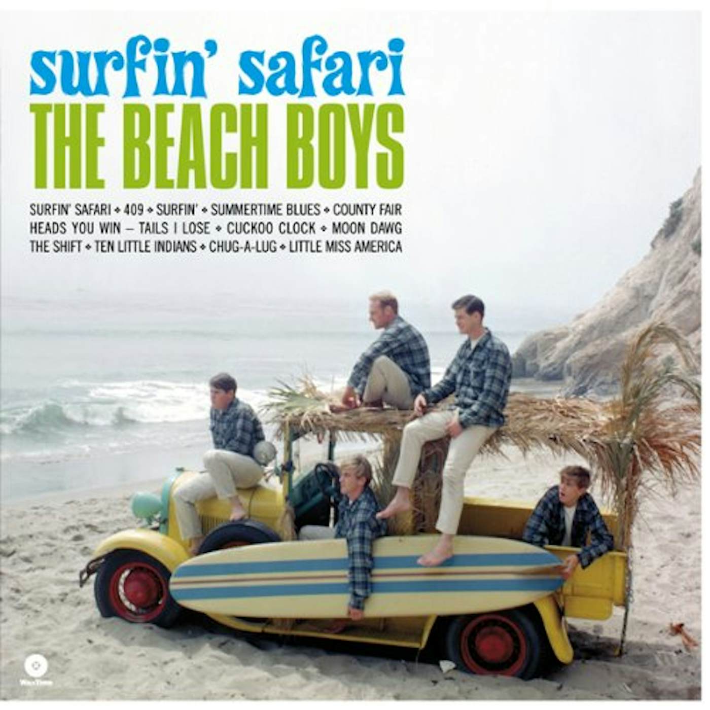 The Beach Boys SURFIN' SAFARI Vinyl Record - Spain Release