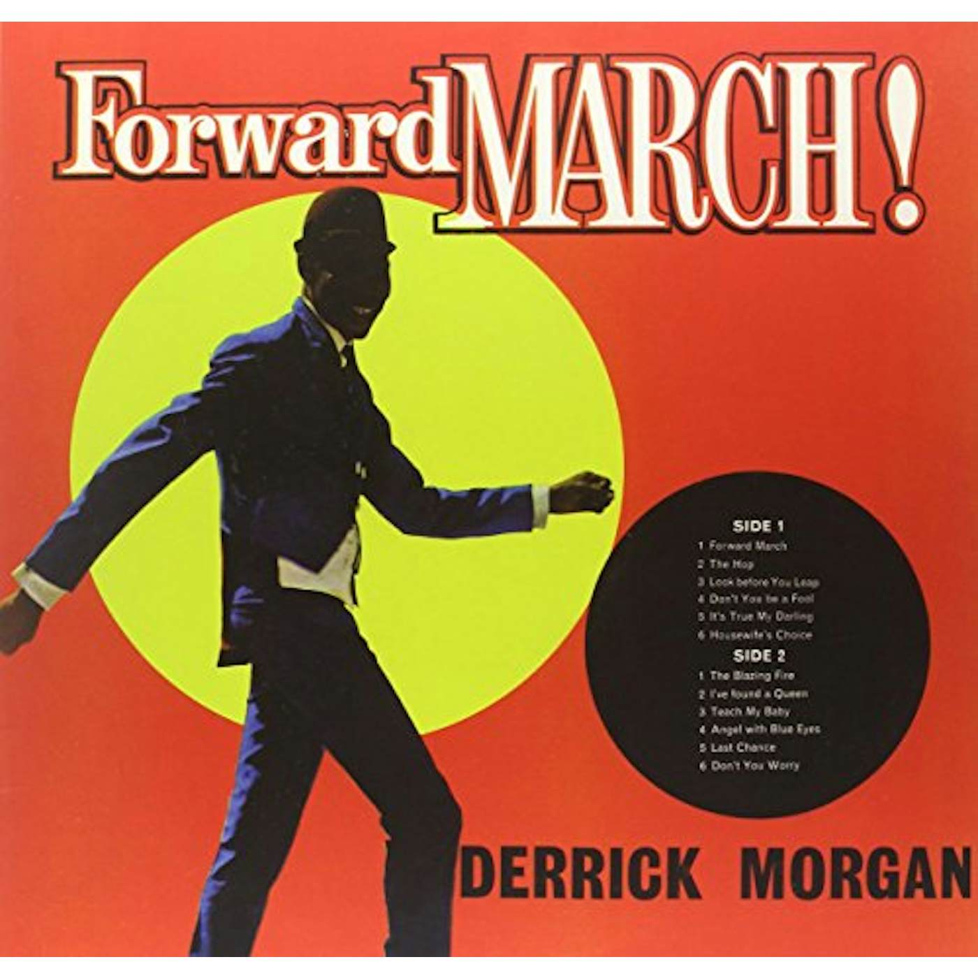 Derrick Morgan Forward March Vinyl Record