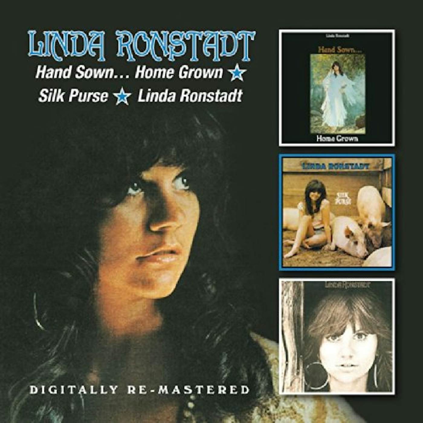 HAND SOWN HOME GROWN / SILK PURSE / LINDA RONSTADT CD