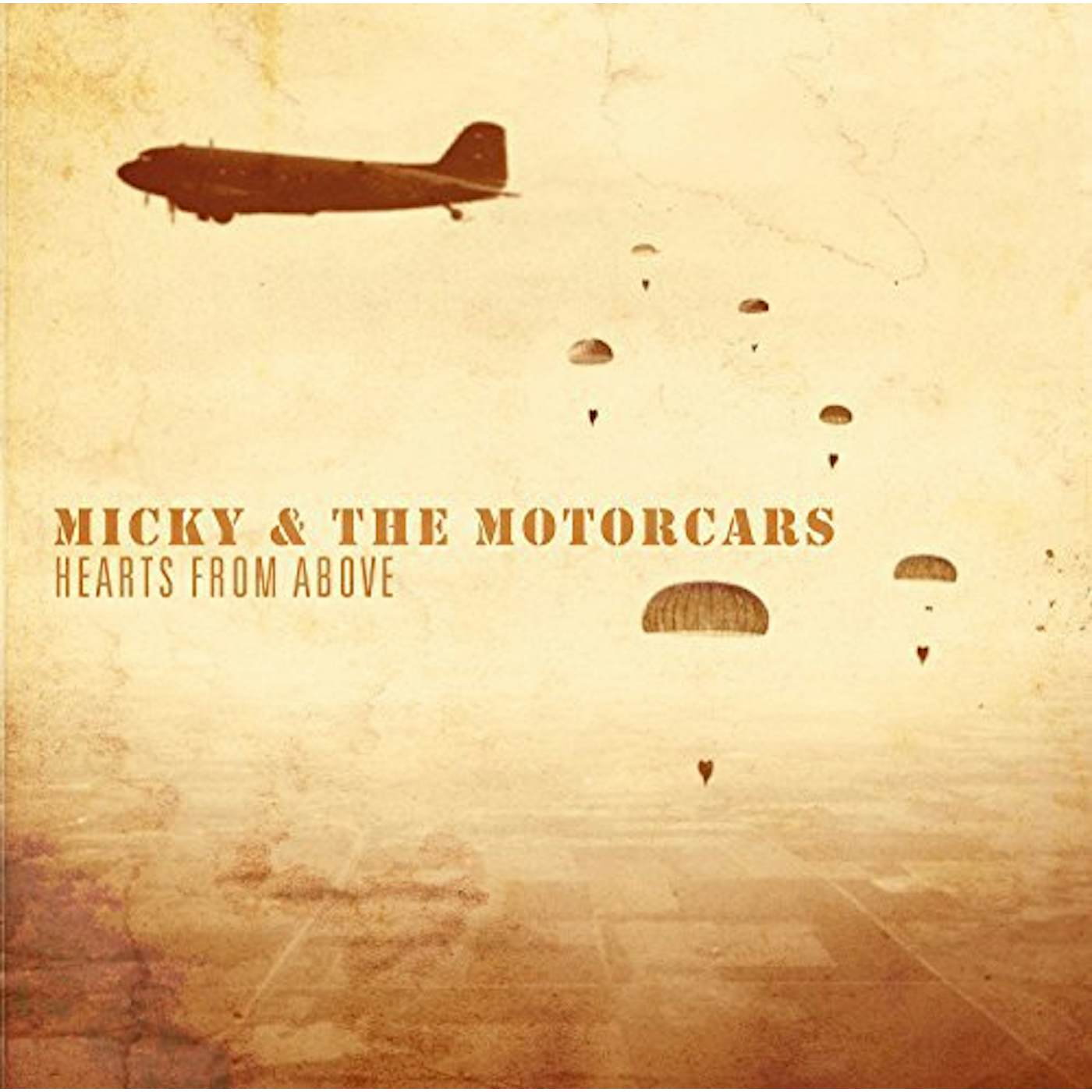 Micky & The Motorcars Hearts From Above Vinyl Record