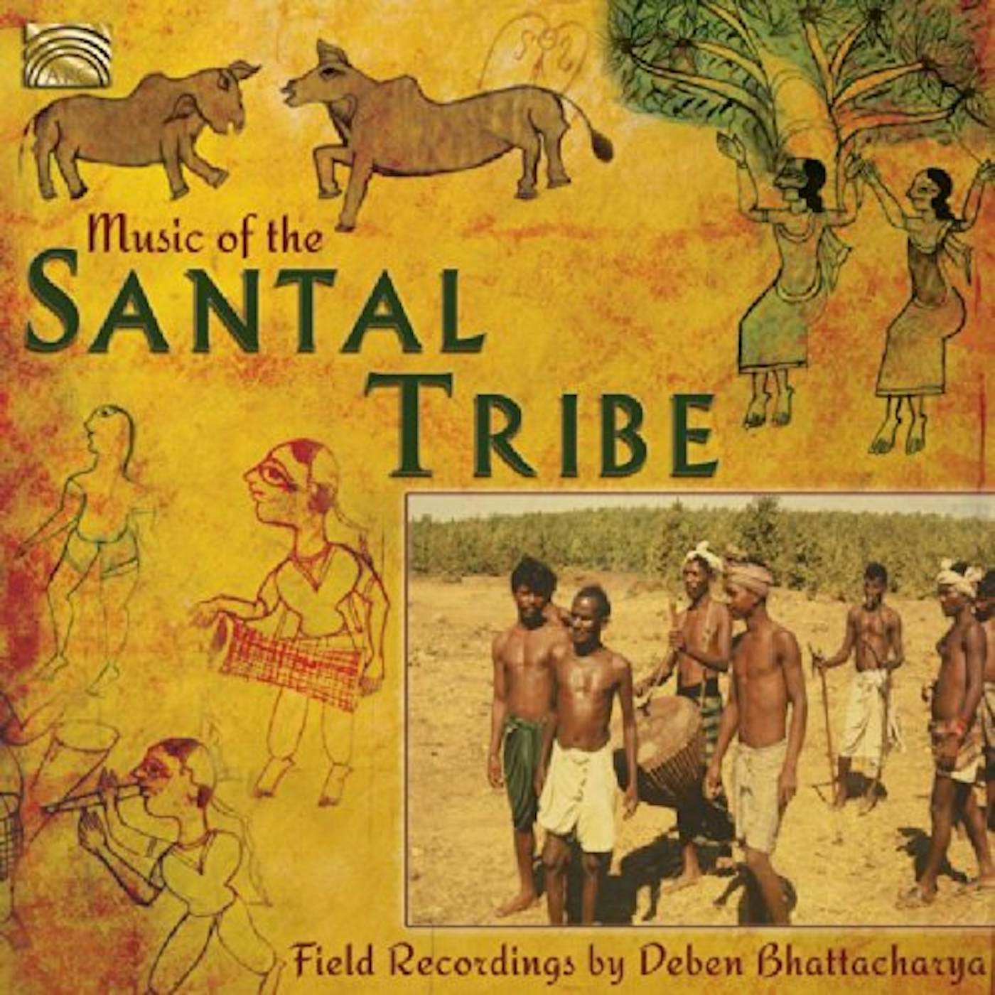 Deben Bhattacharya MUSIC OF THE SANTAL TRIBE CD