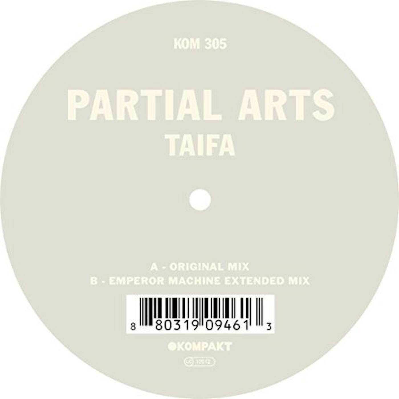 Partial Arts Taifa Vinyl Record