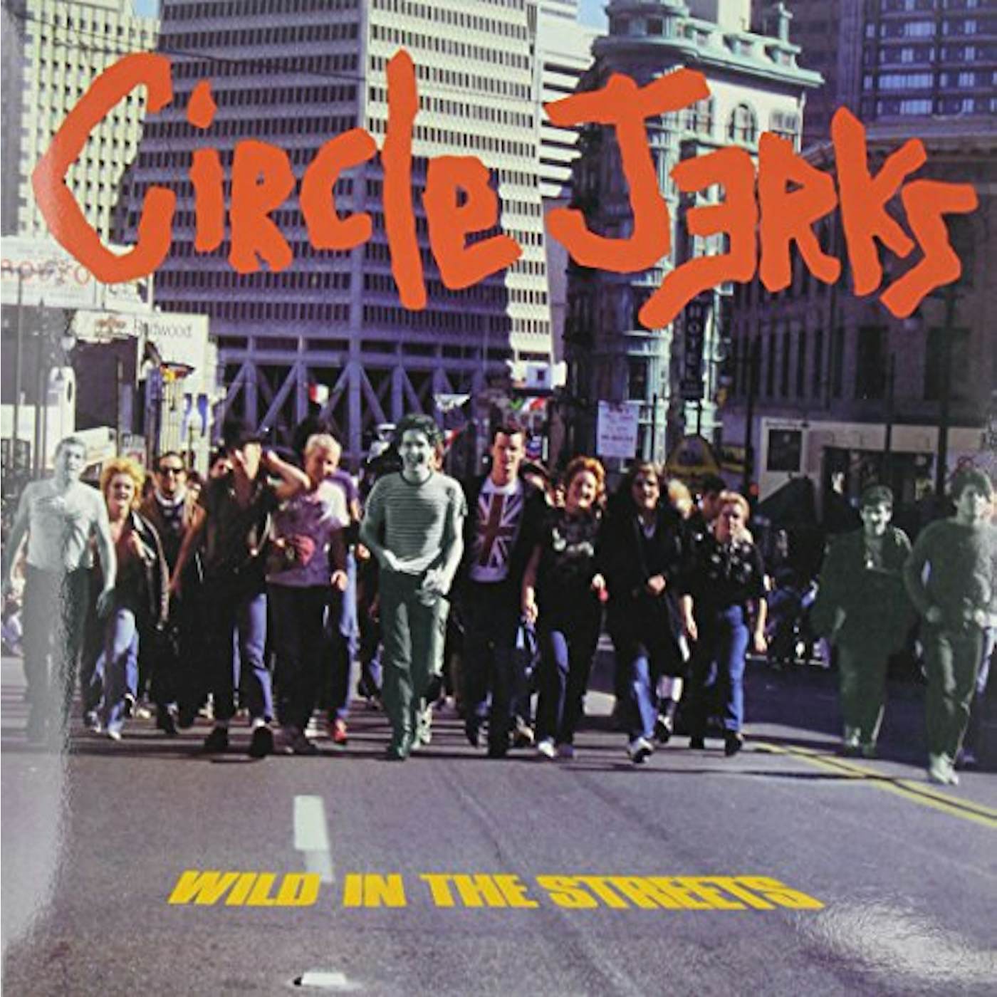 Circle Jerks WILD IN THE STREETS Vinyl Record - Black Vinyl, Limited Edition