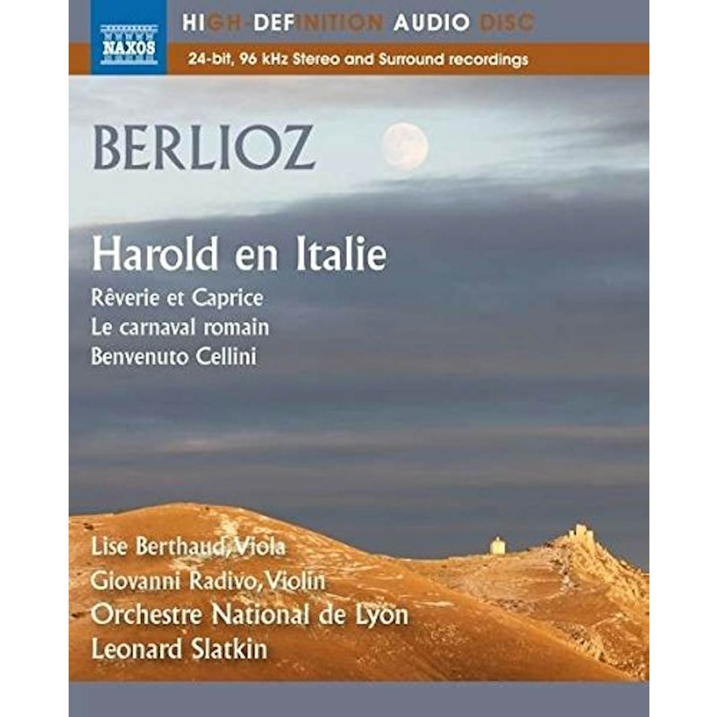 Berlioz WORKS FOR ORCH Blu-ray Audio