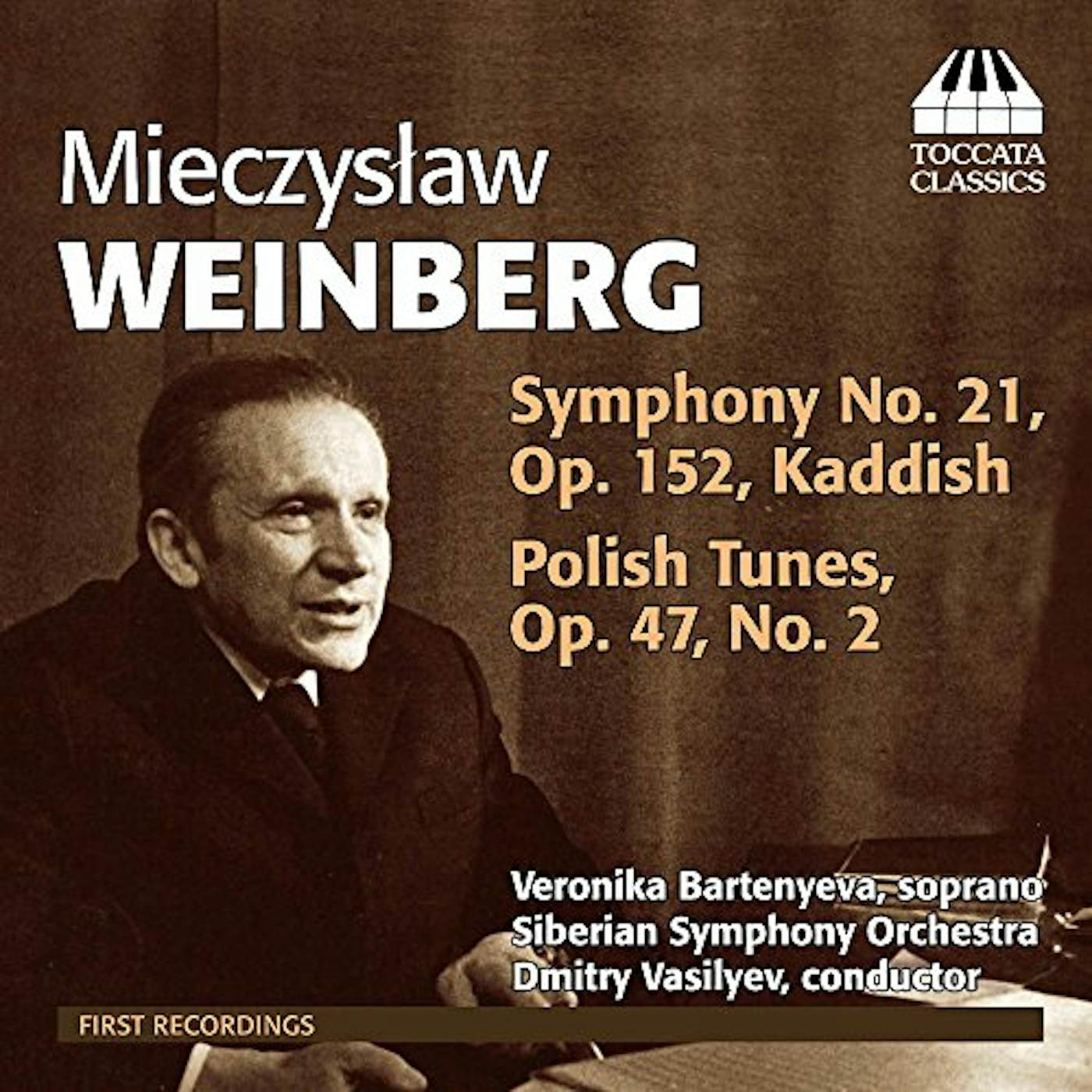Weinberg SYM 21 KADDISH & POLISH TUNES CD