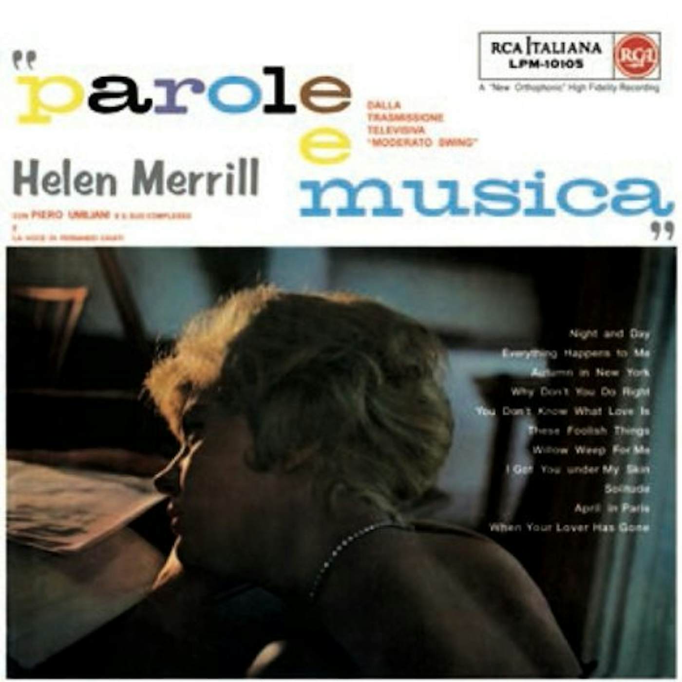 Hellen Merrill PAROLE E MUSICA Vinyl Record