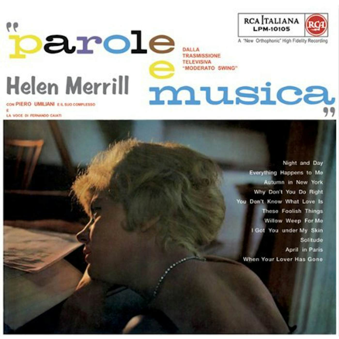 Hellen Merrill PAROLE E MUSICA CD