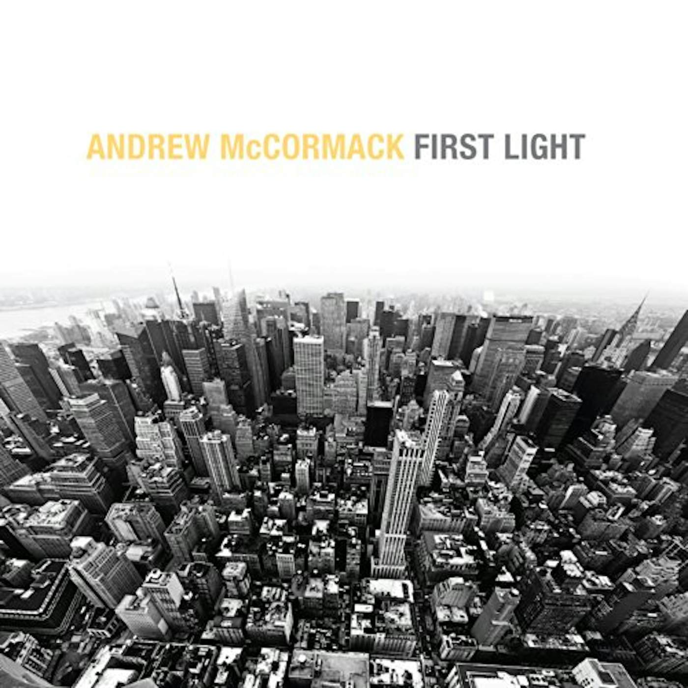 Andrew McCormack FIRST LIGHT CD