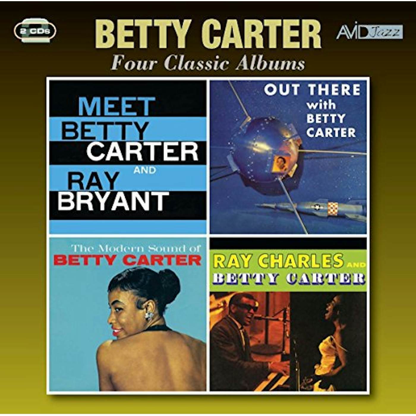 Betty Carter 4 LPS-MEET BETTY & RAY BRYANT / OUT THERE / MODERN CD