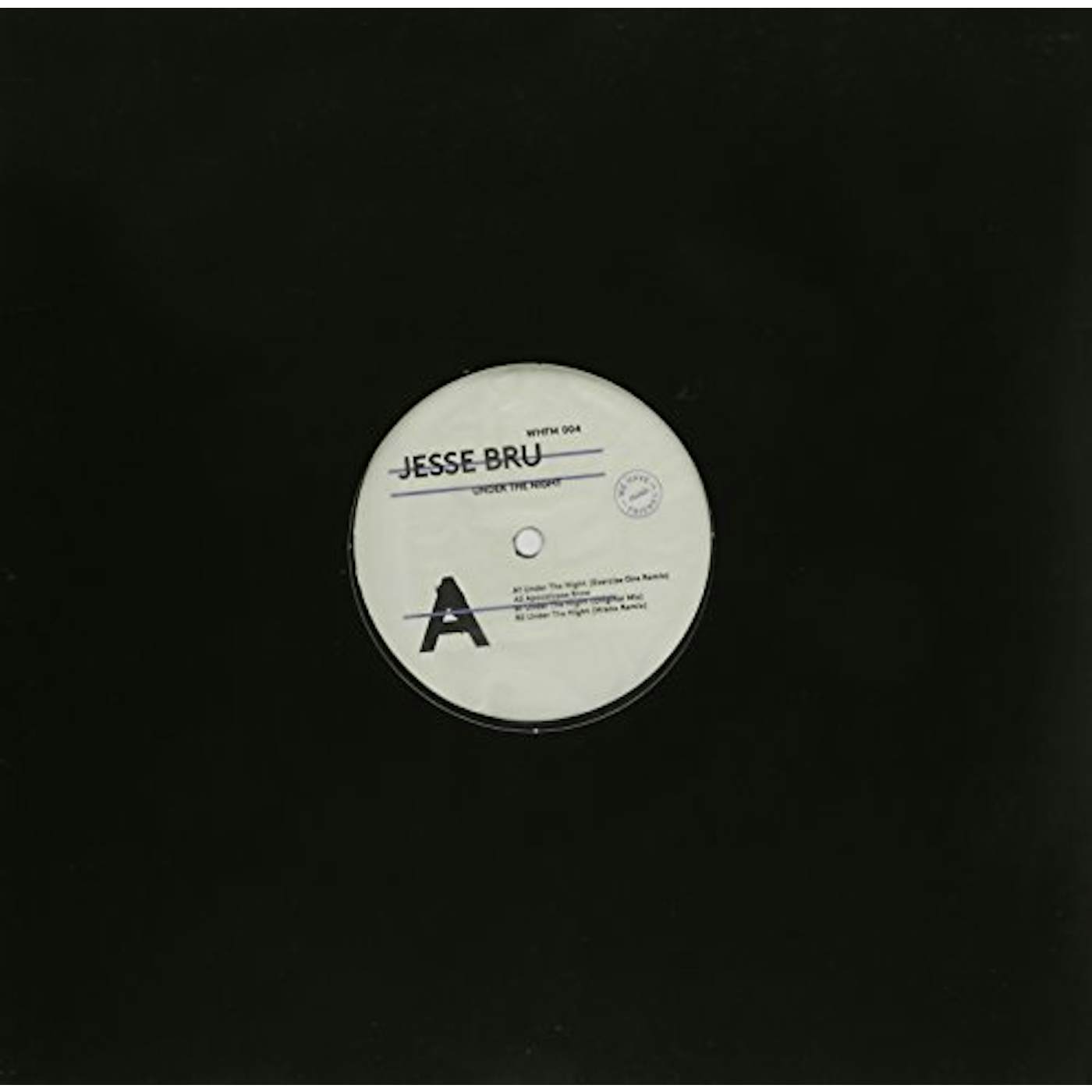 Jesse Bru Under The Night Vinyl Record