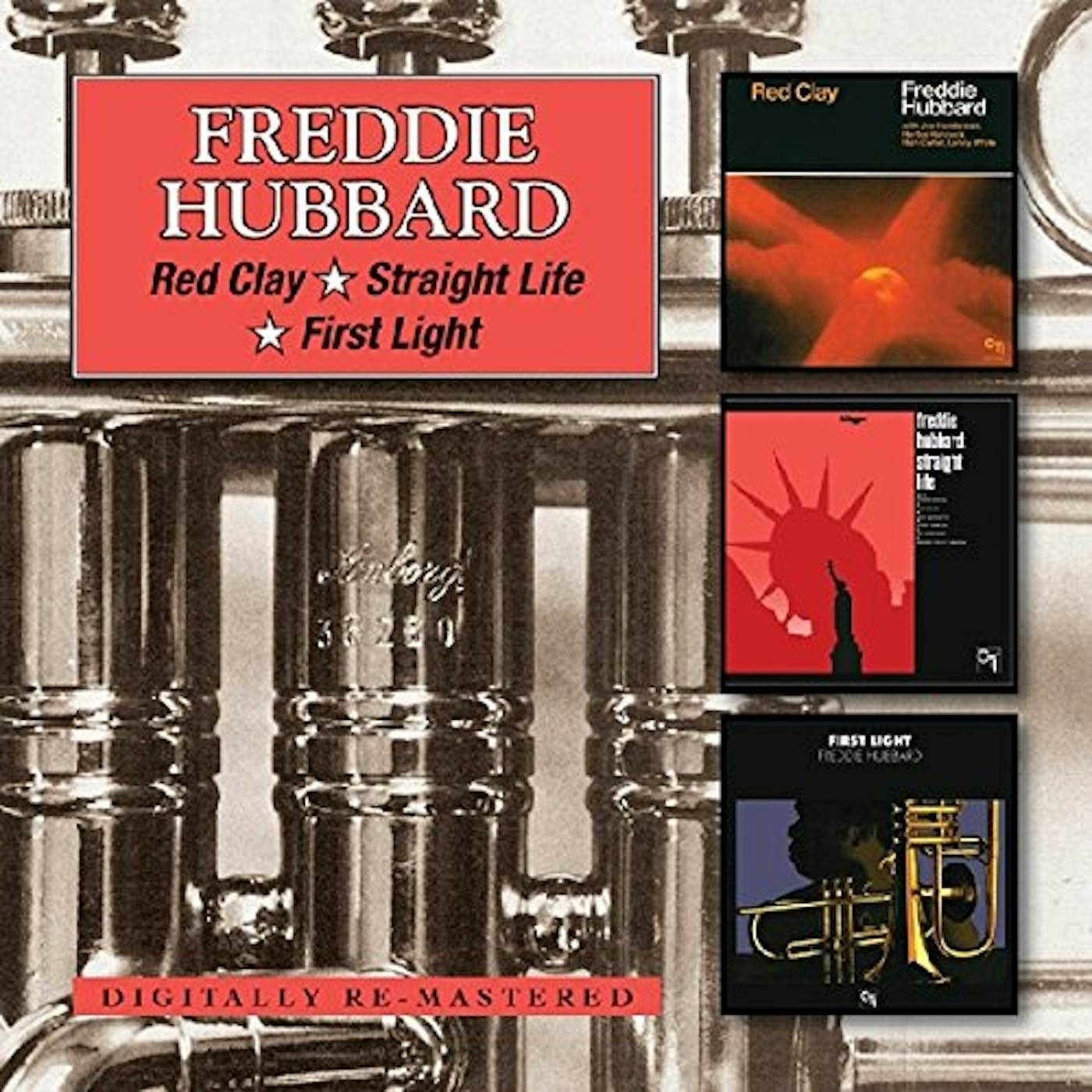Freddie Hubbard RED CLAY/STRAIGHT LIFE/FIRST LIGHT CD