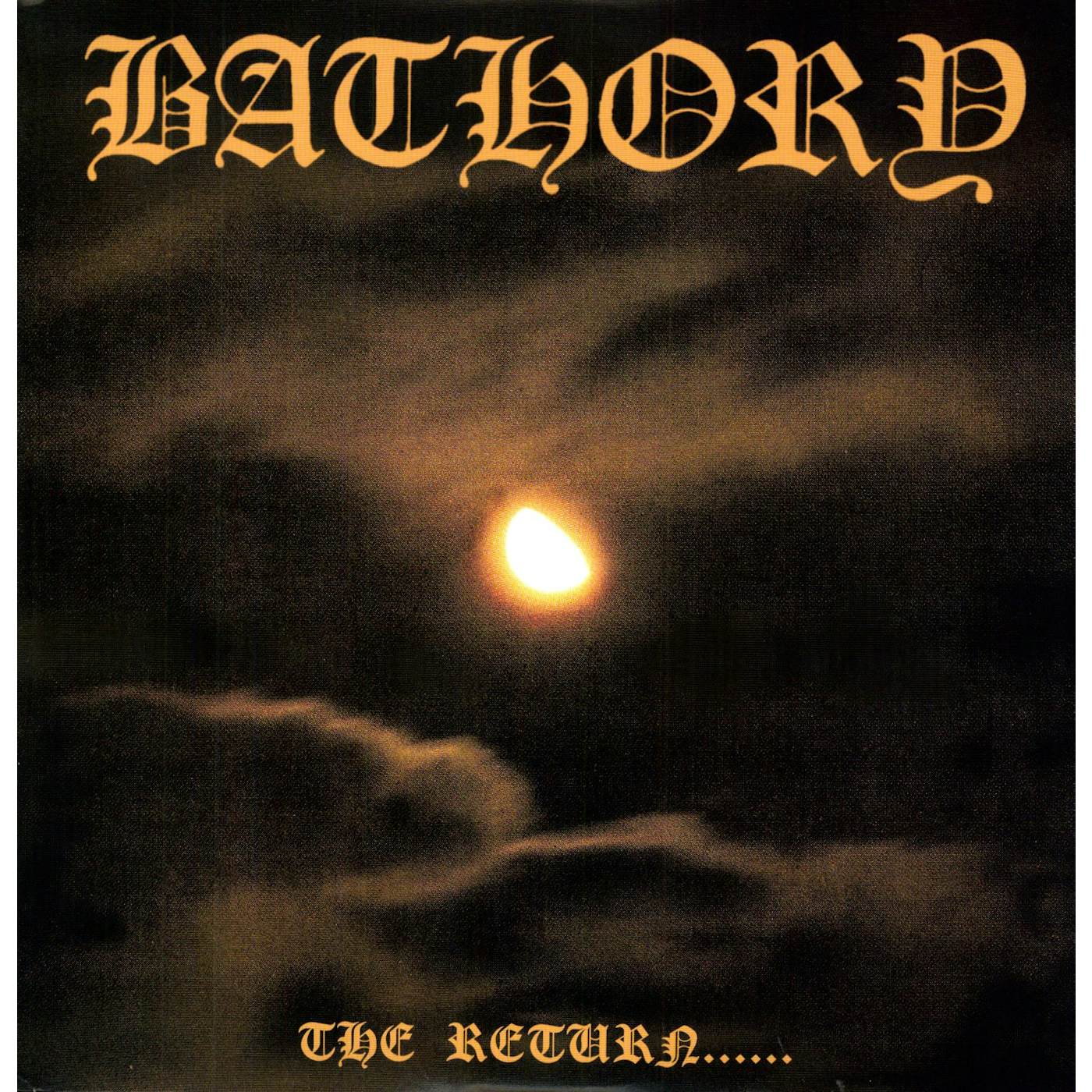 Bathory RETURN OF DARKNESS Vinyl Record