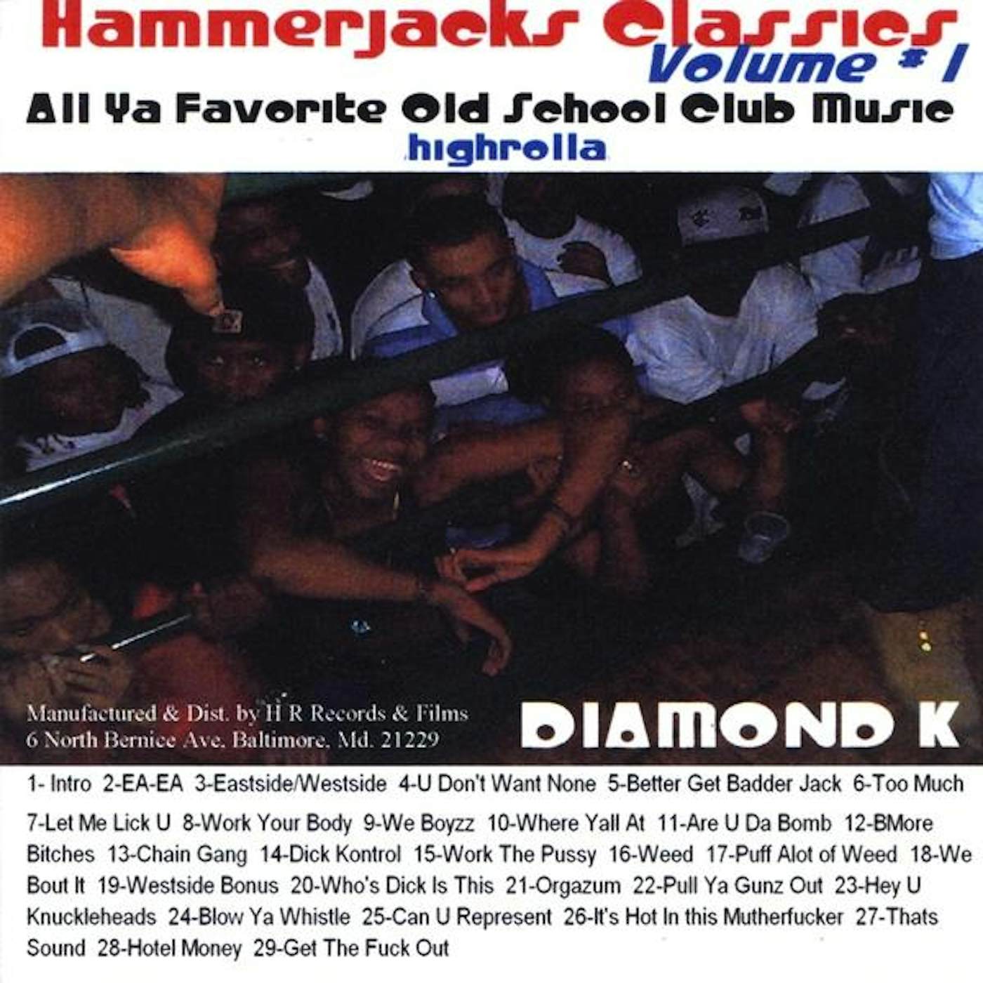 Diamond K HAMMERJACKS CLASSICS CD