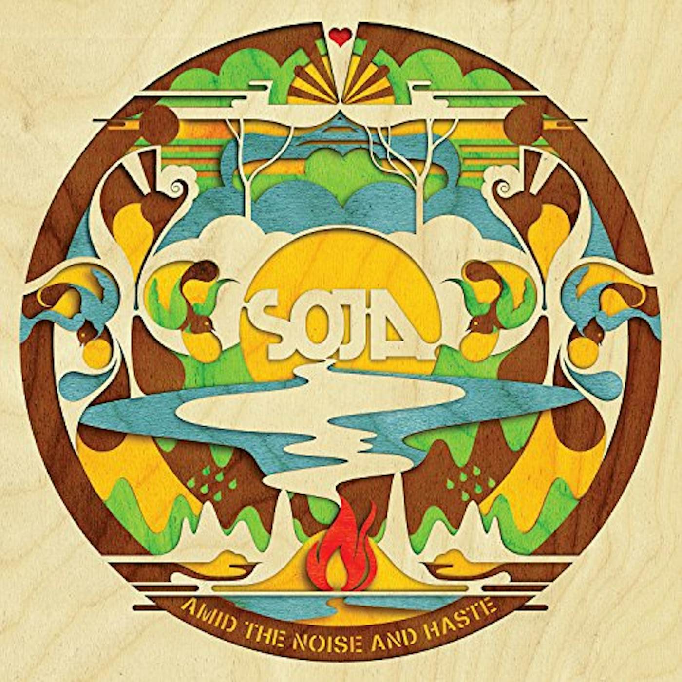 SOJA Amid the Noise and Haste Vinyl Record