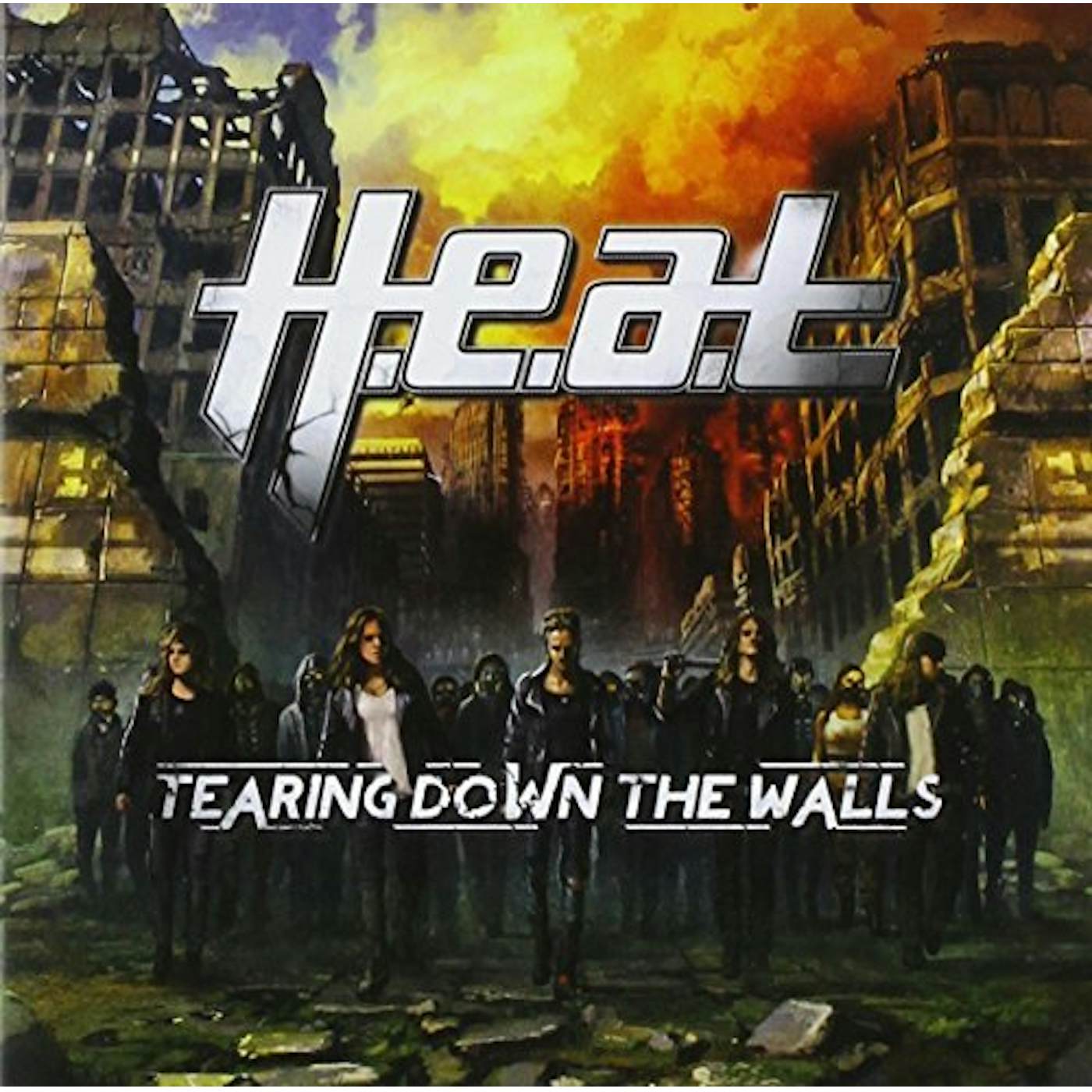 H.E.A.T TEARING DOWN THE WALLS CD