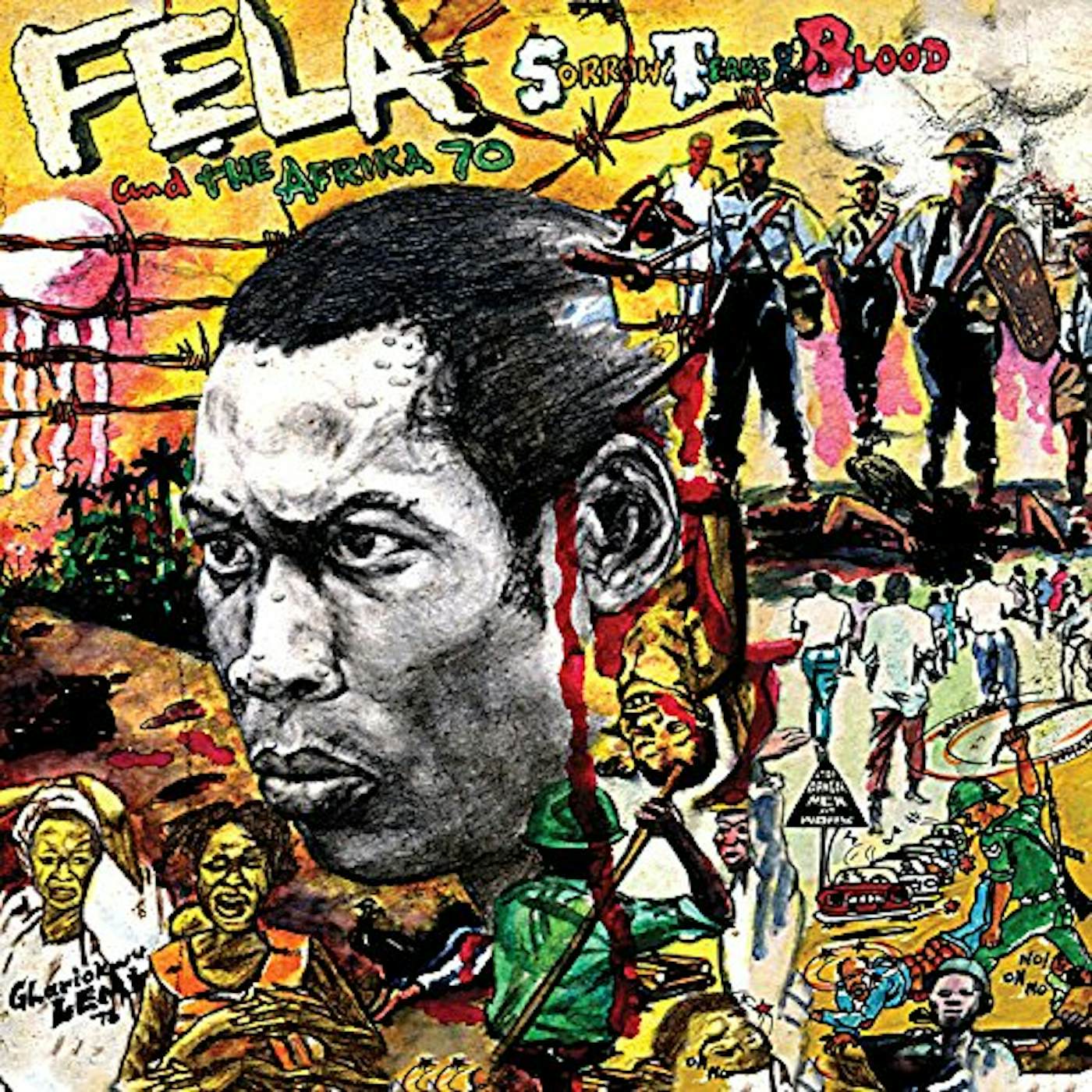 Fela Kuti Sorrow Tears & Blood Vinyl Record