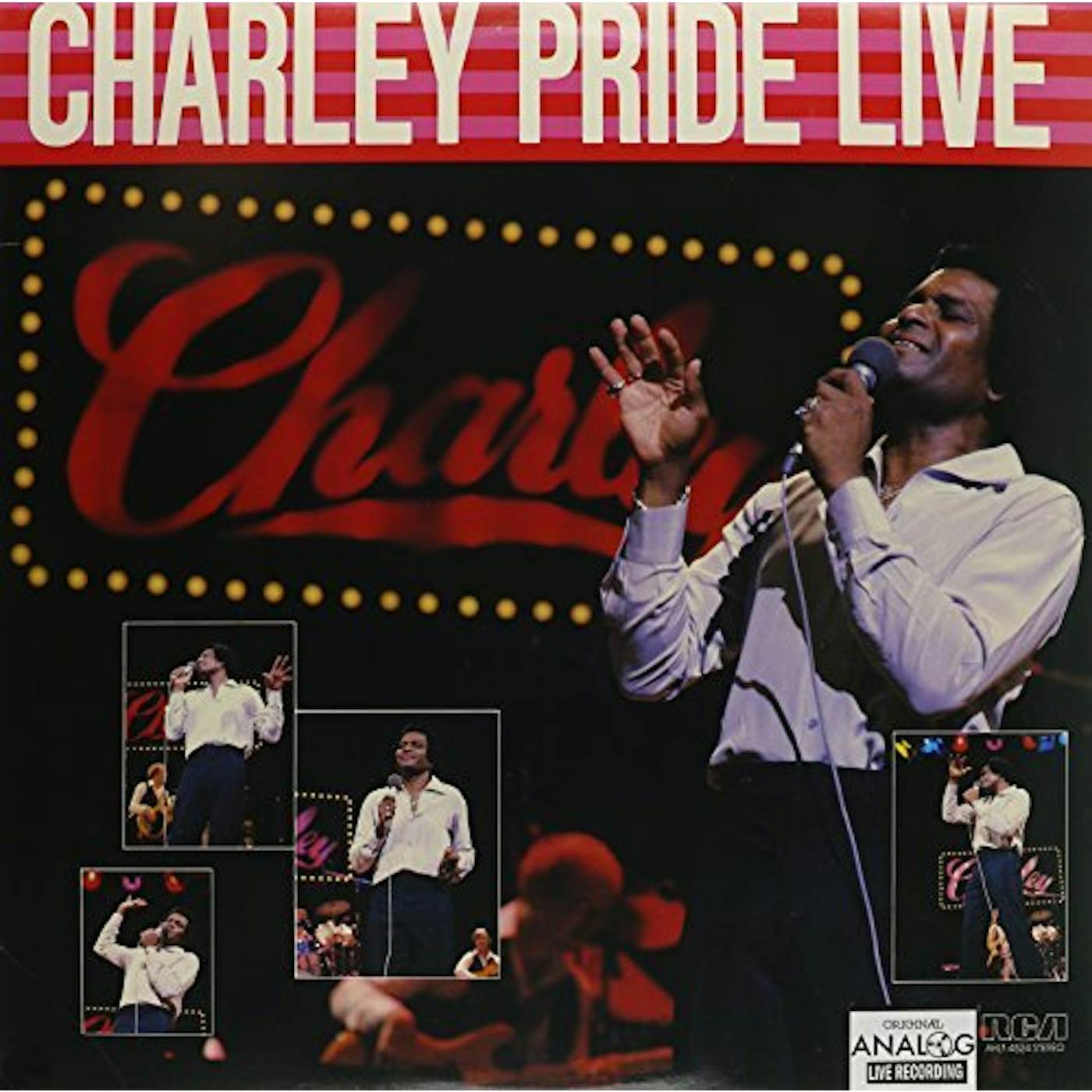 Charley Pride Live Vinyl Record