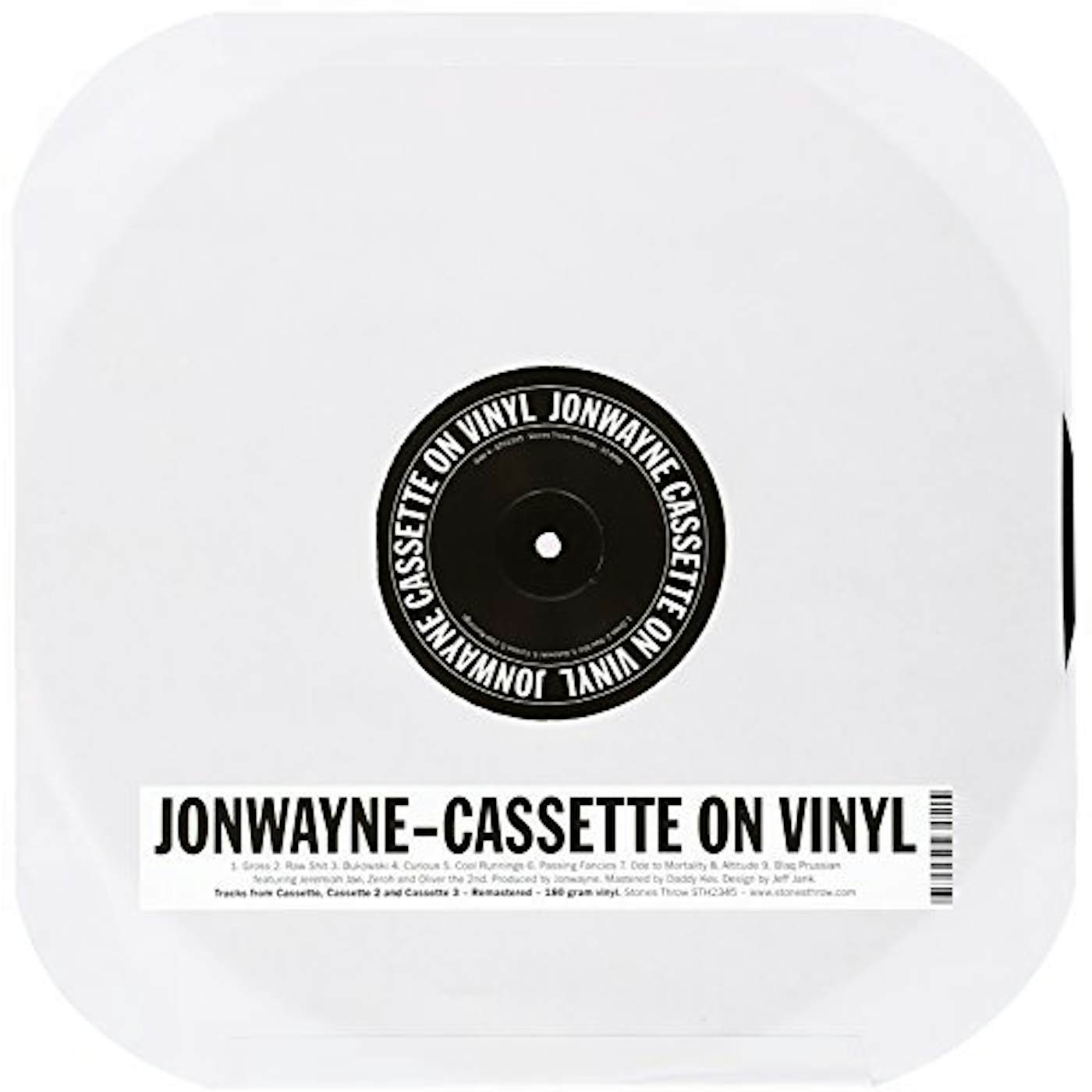 Jonwayne Cassette On Vinyl Vinyl Record