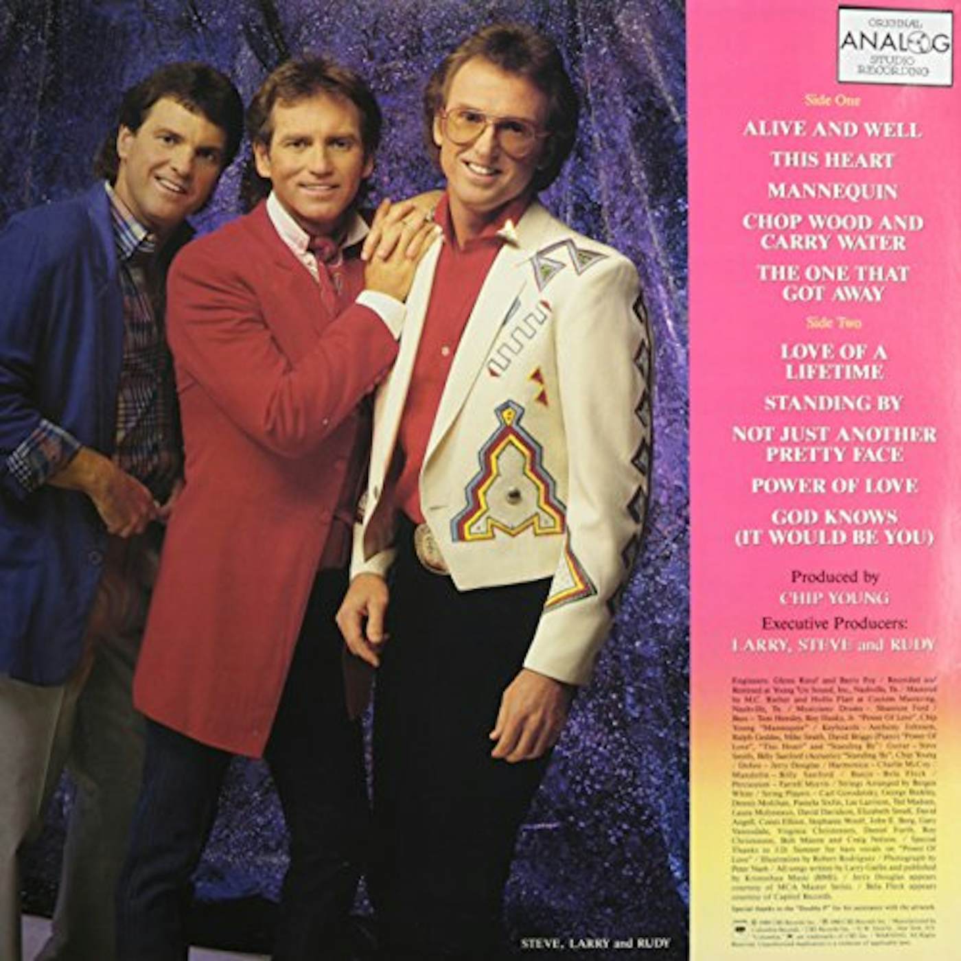 Larry Gatlin & The Gatlin Brothers 114249 ALIVE AND WELL LIVIN IN THE LAND OF DREAMS Vinyl Record