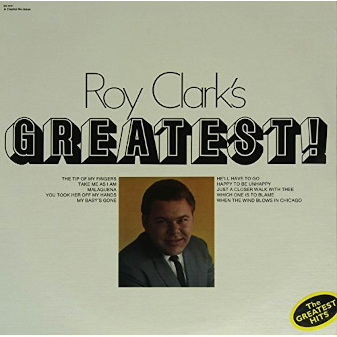 Roy Clark GREATEST HITS Vinyl Record