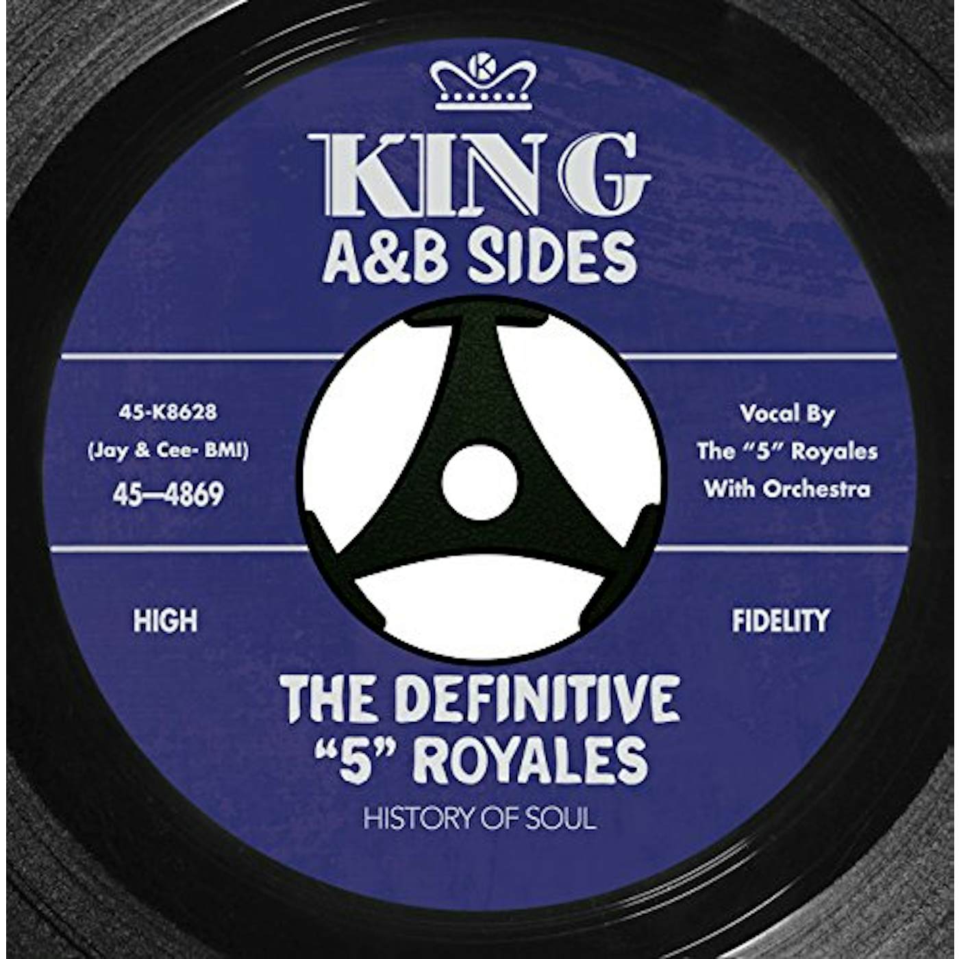 Five Royales KING A-SIDES & B-SIDES CD