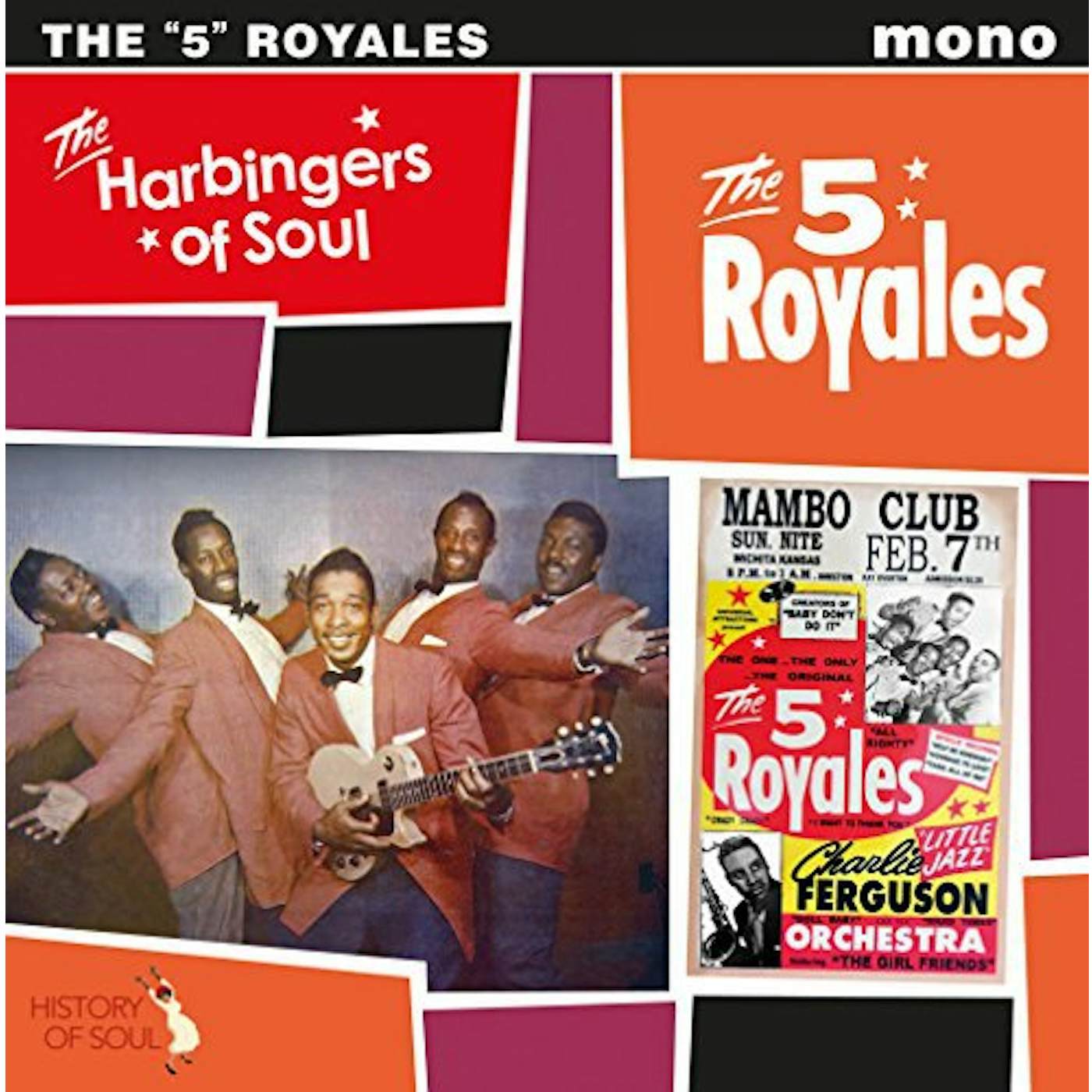 Five Royales HARBINGERS OF SOUL Vinyl Record