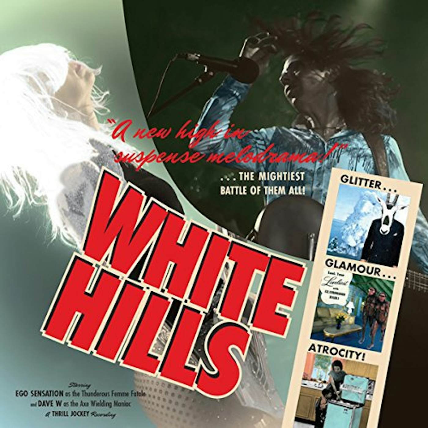 White Hills GLITTER GLAMOUR ATROCITY CD