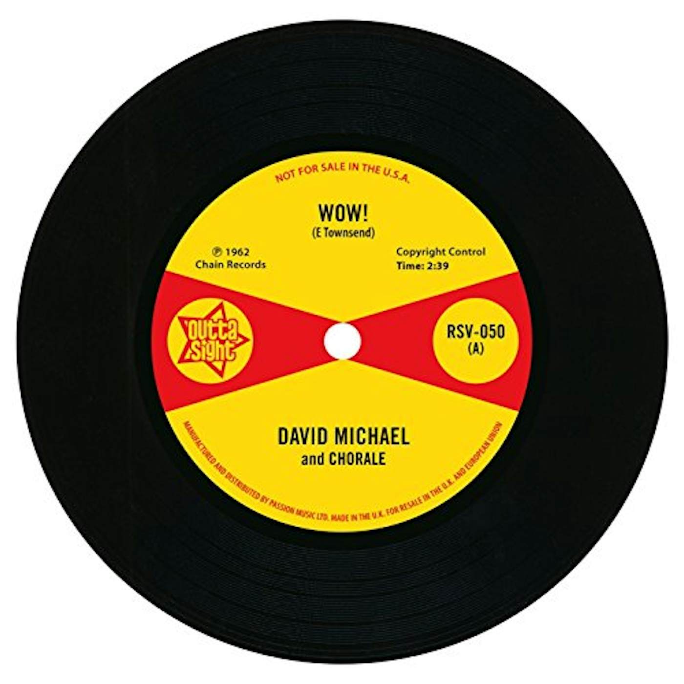 David Michael & Hank Levine WOW!/IMAGE PART 1 Vinyl Record