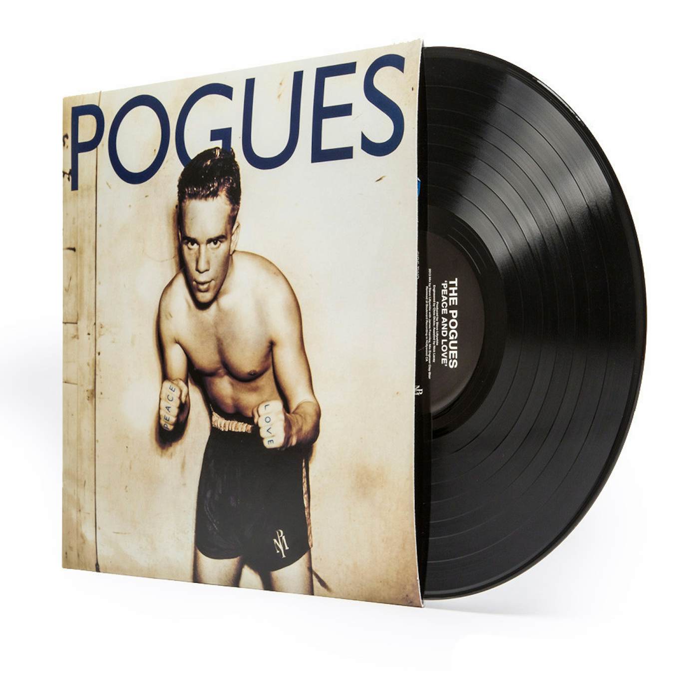 The Pogues PEACE & LOVE Vinyl Record - UK Release
