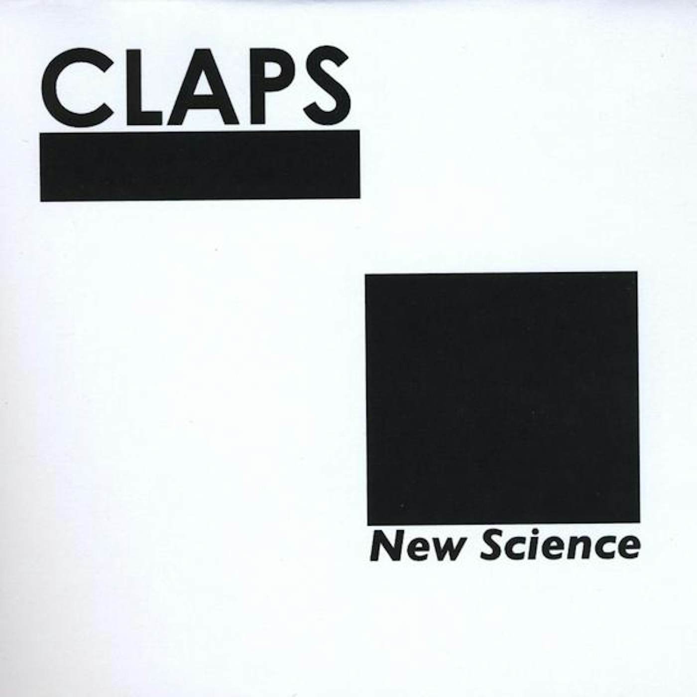 Claps NEW SCIENCE CD