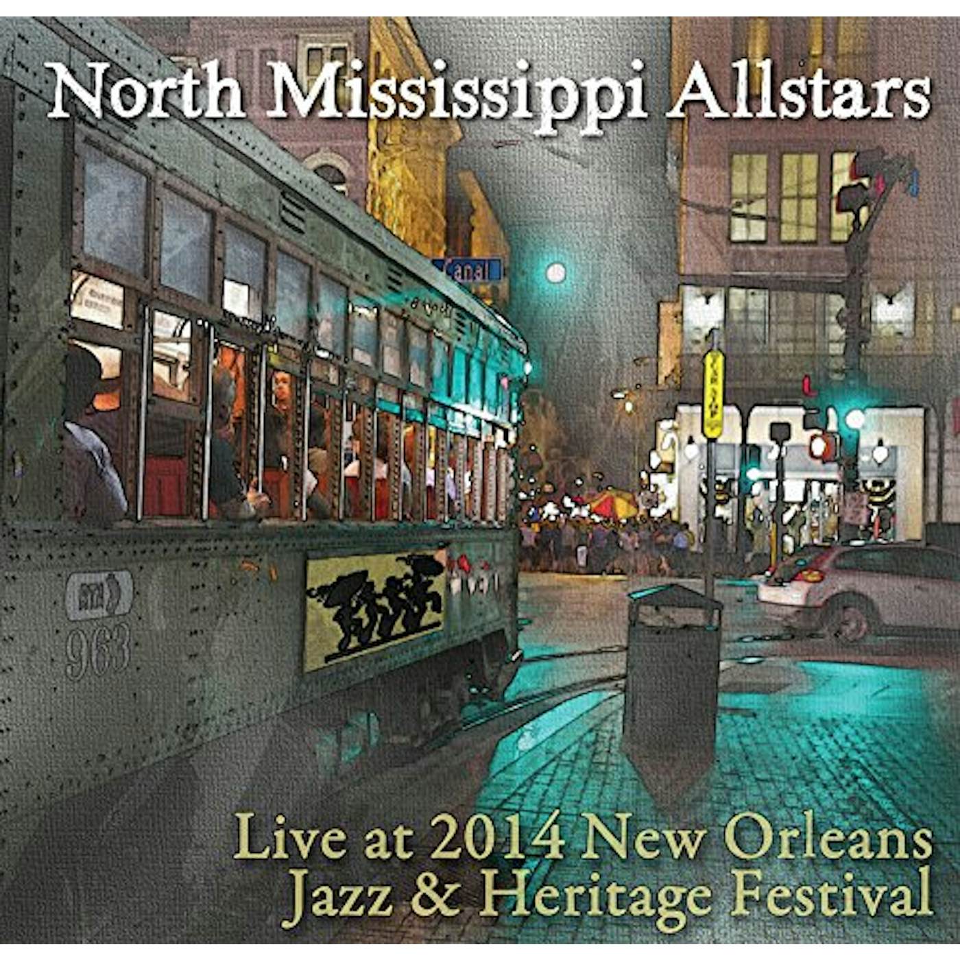 North Mississippi Allstars LIVE AT JAZZ FEST 2014 CD