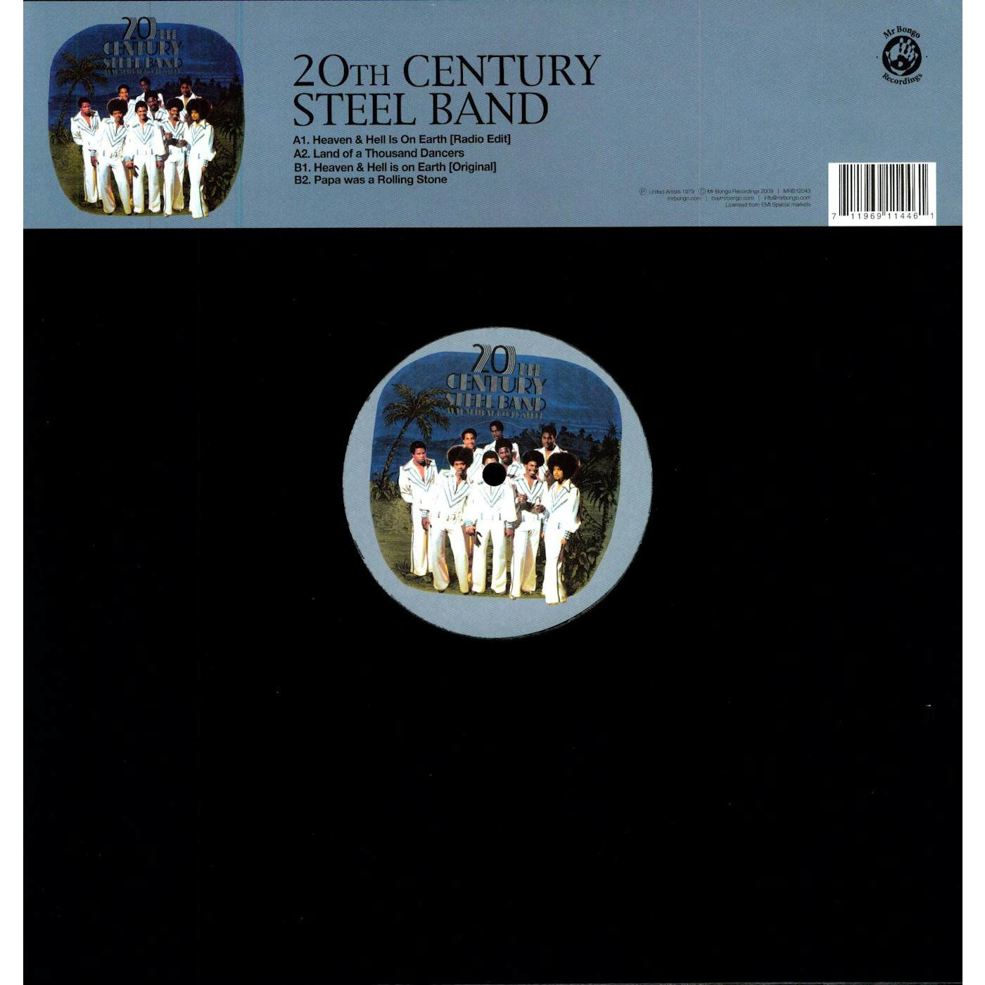 20th Century Steel Band HEAVEN AND HELL Vinyl Record