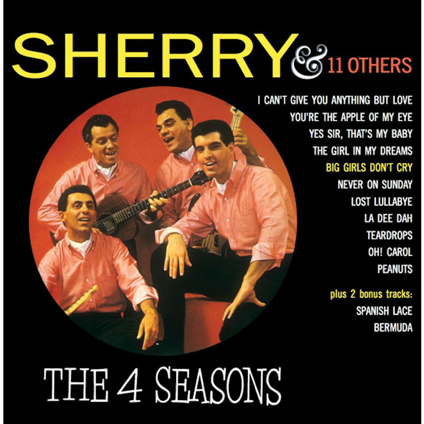 Four Seasons SHERRY & 11 OTHERS Vinyl Record