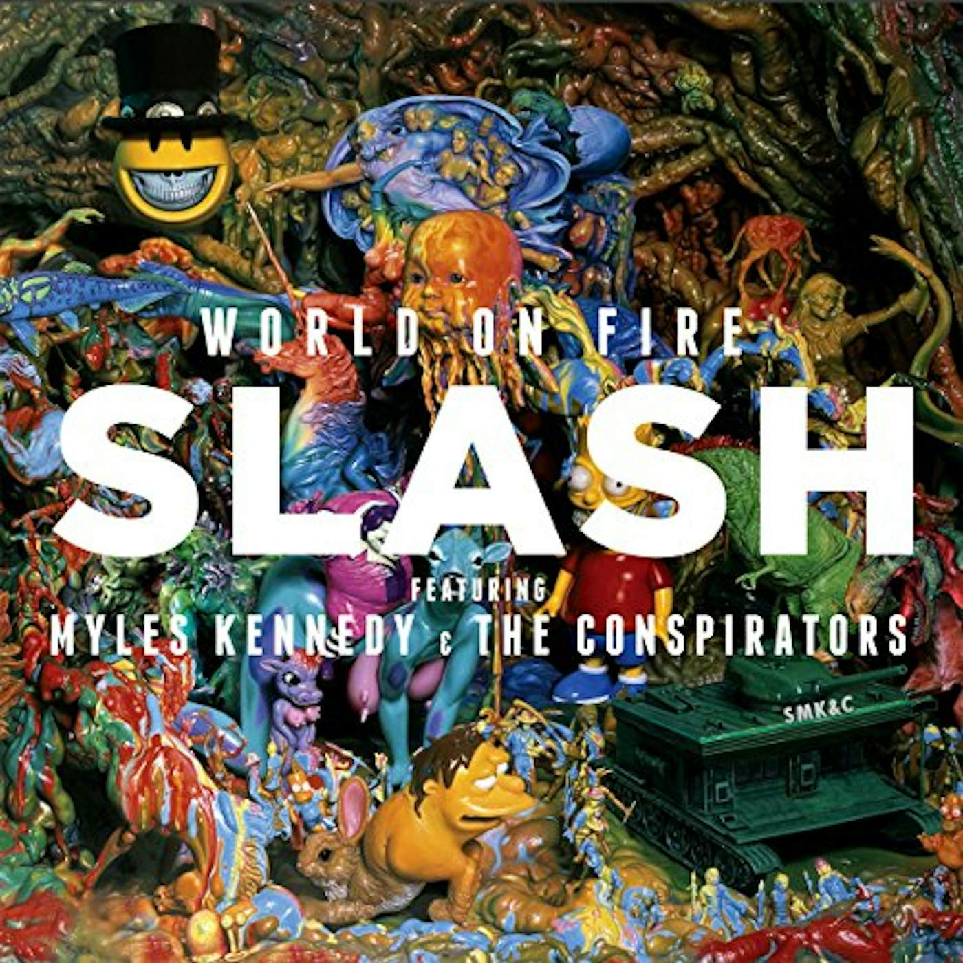 Slash / Myles Kennedy & The Conspirators World On Fire Vinyl Record