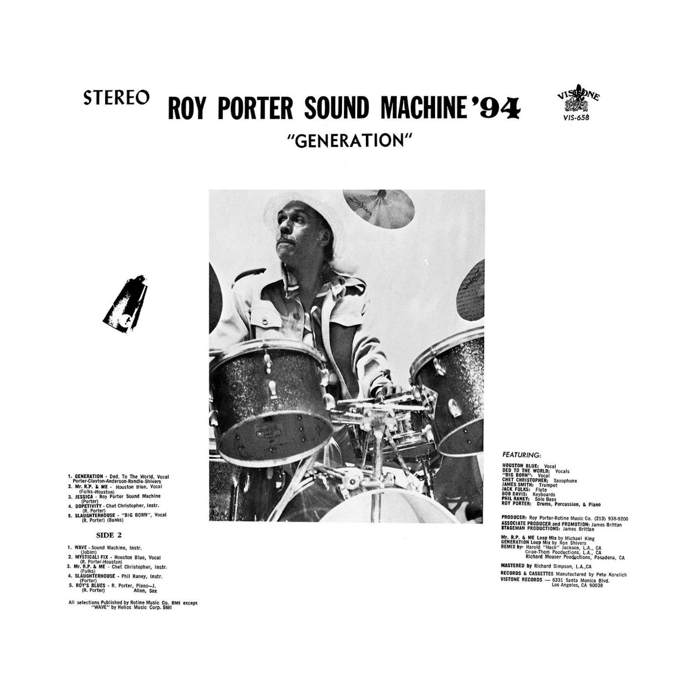 Roy Porter Sound Machine '94 GENERATION CD