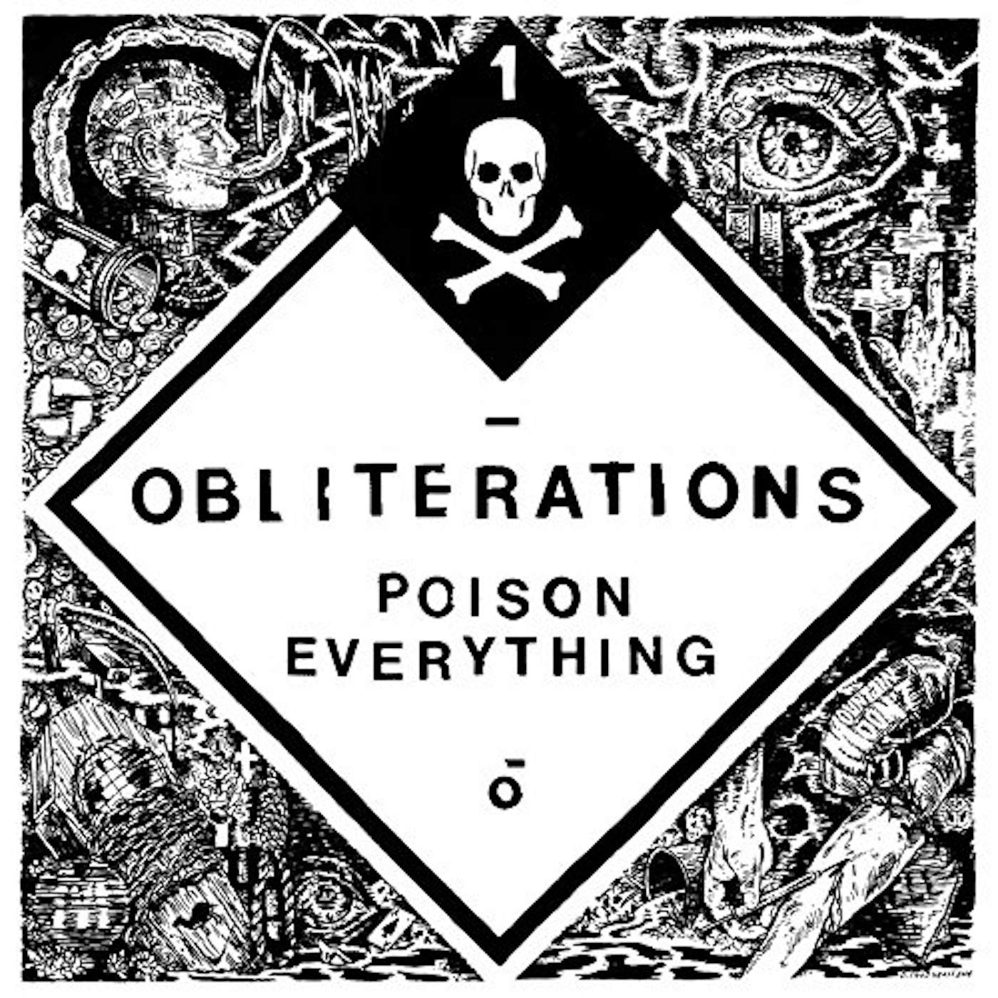 Obliterations POISON EVERYTHING CD